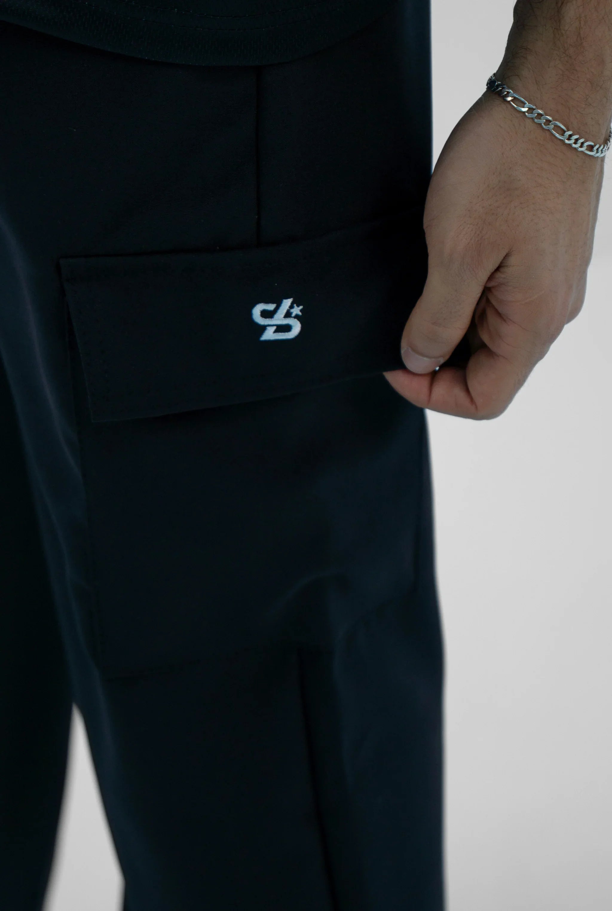 Unisex Cargo Black Pants S25 Edition