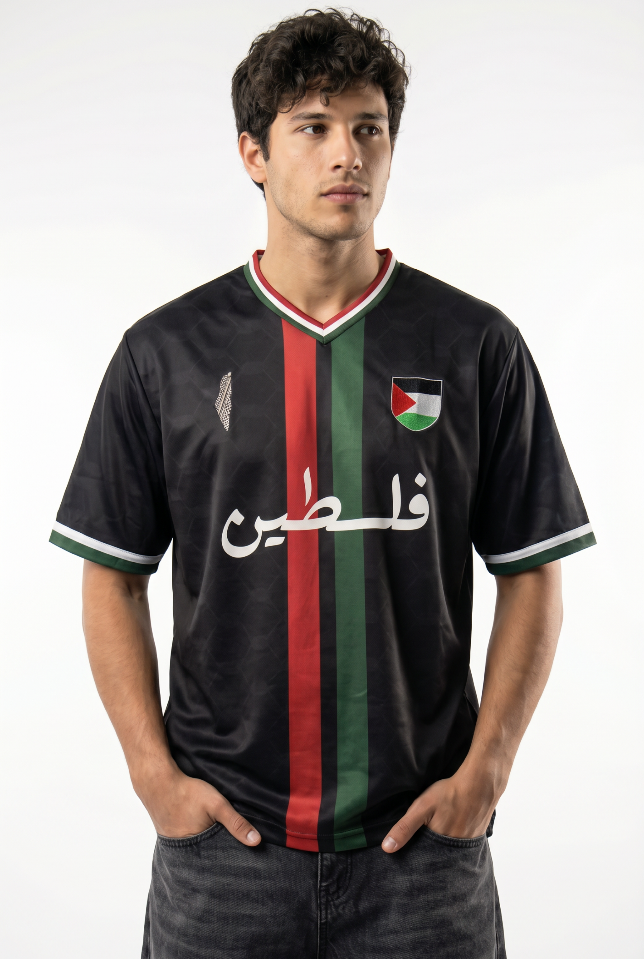 Palestine Inspired Oversize Jersey