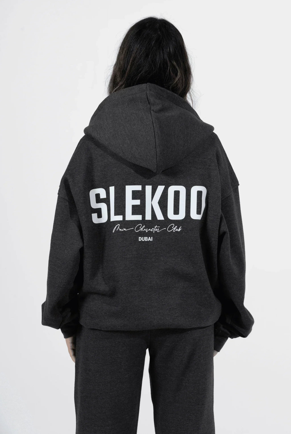 Unisex Signature Oversize Zipper Hoodie