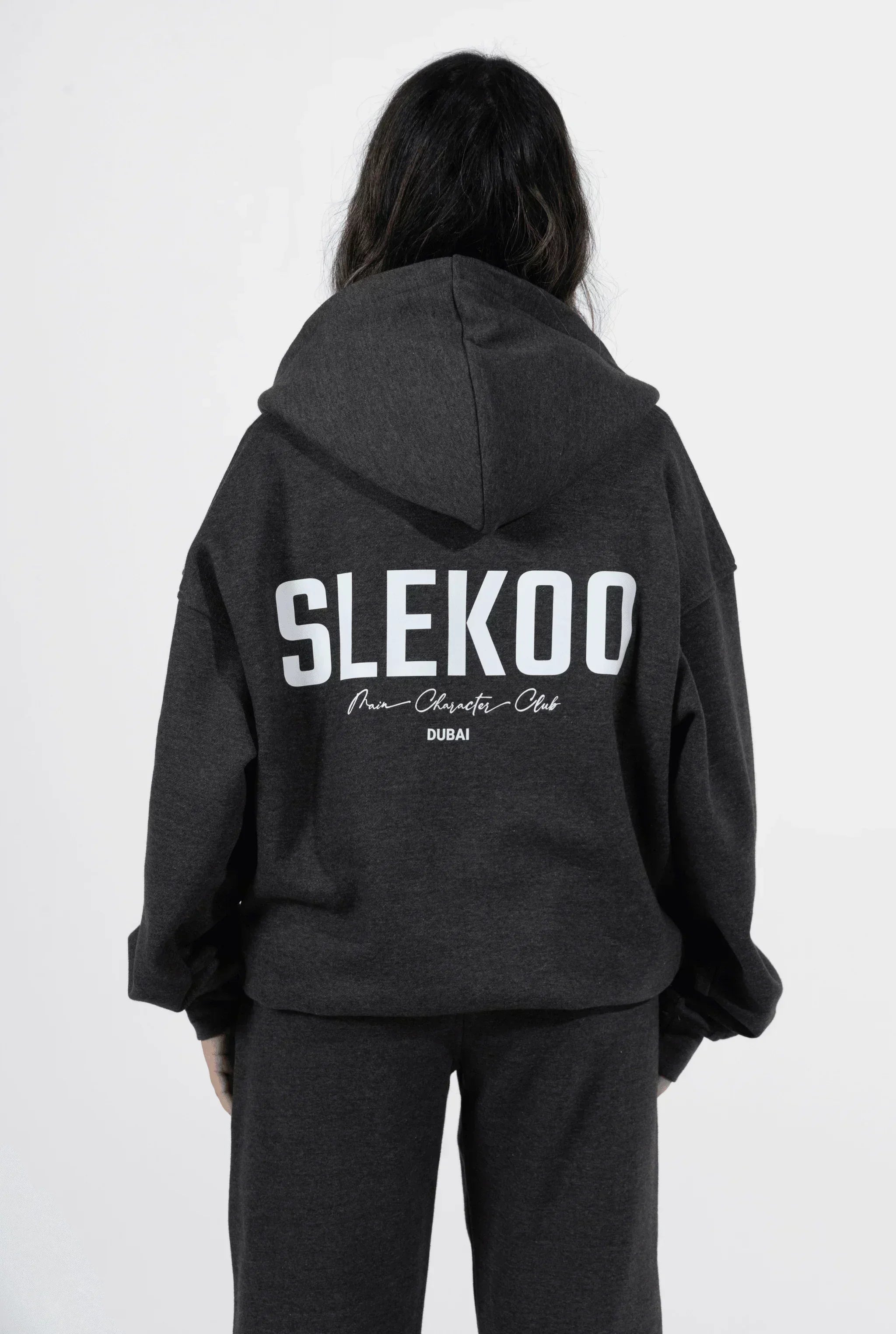 Unisex Signature Oversize Zipper Hoodie