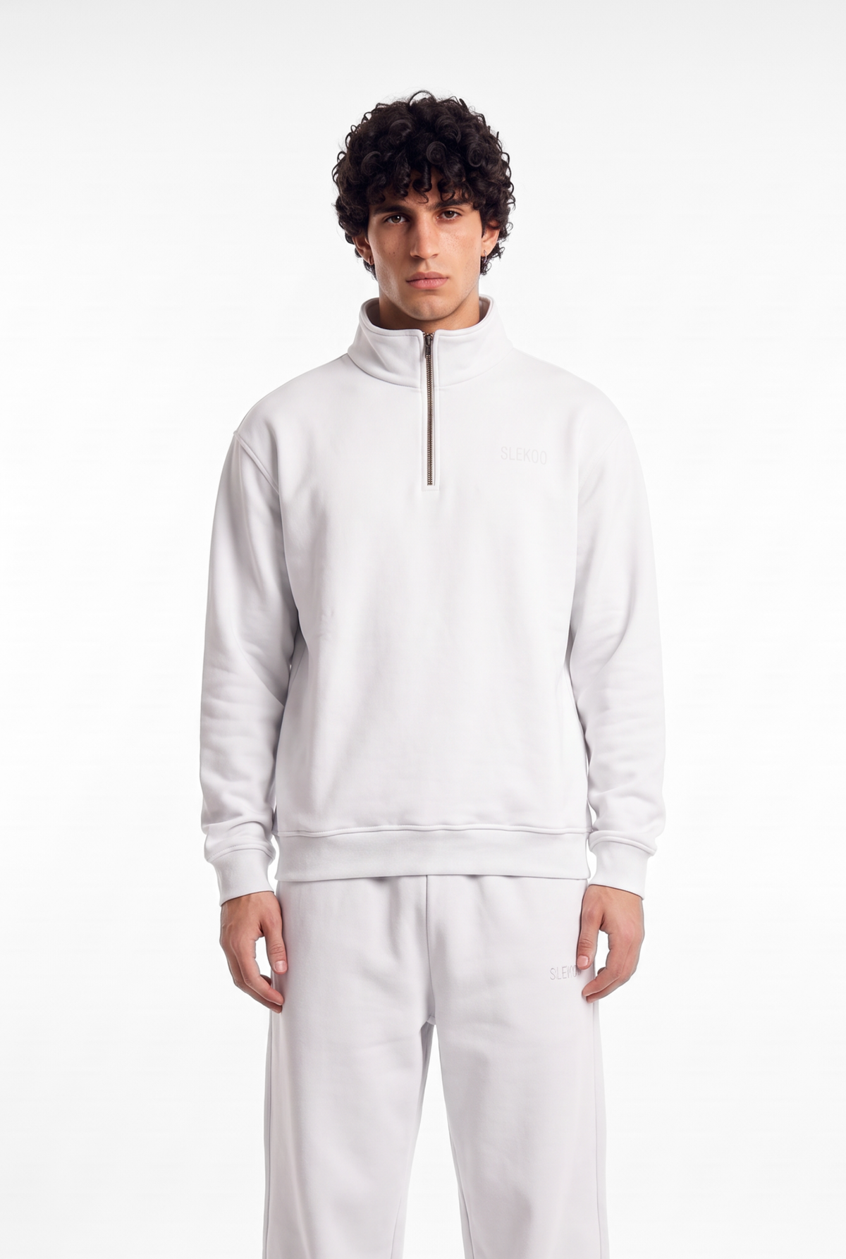 Basic Zipper Sweater