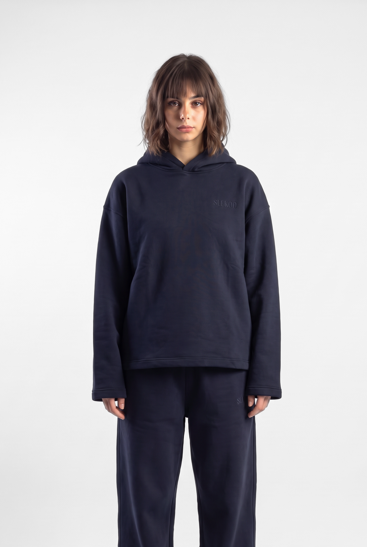 Basic Straight Cut Oversize Hoodie