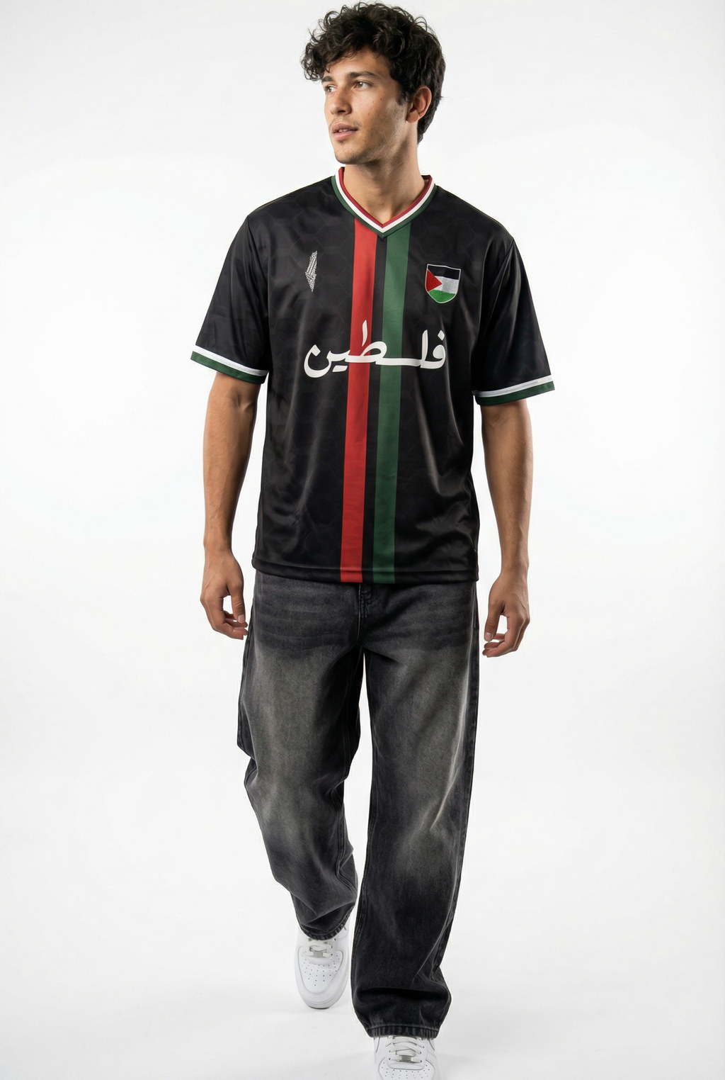Palestine Inspired Oversize Jersey