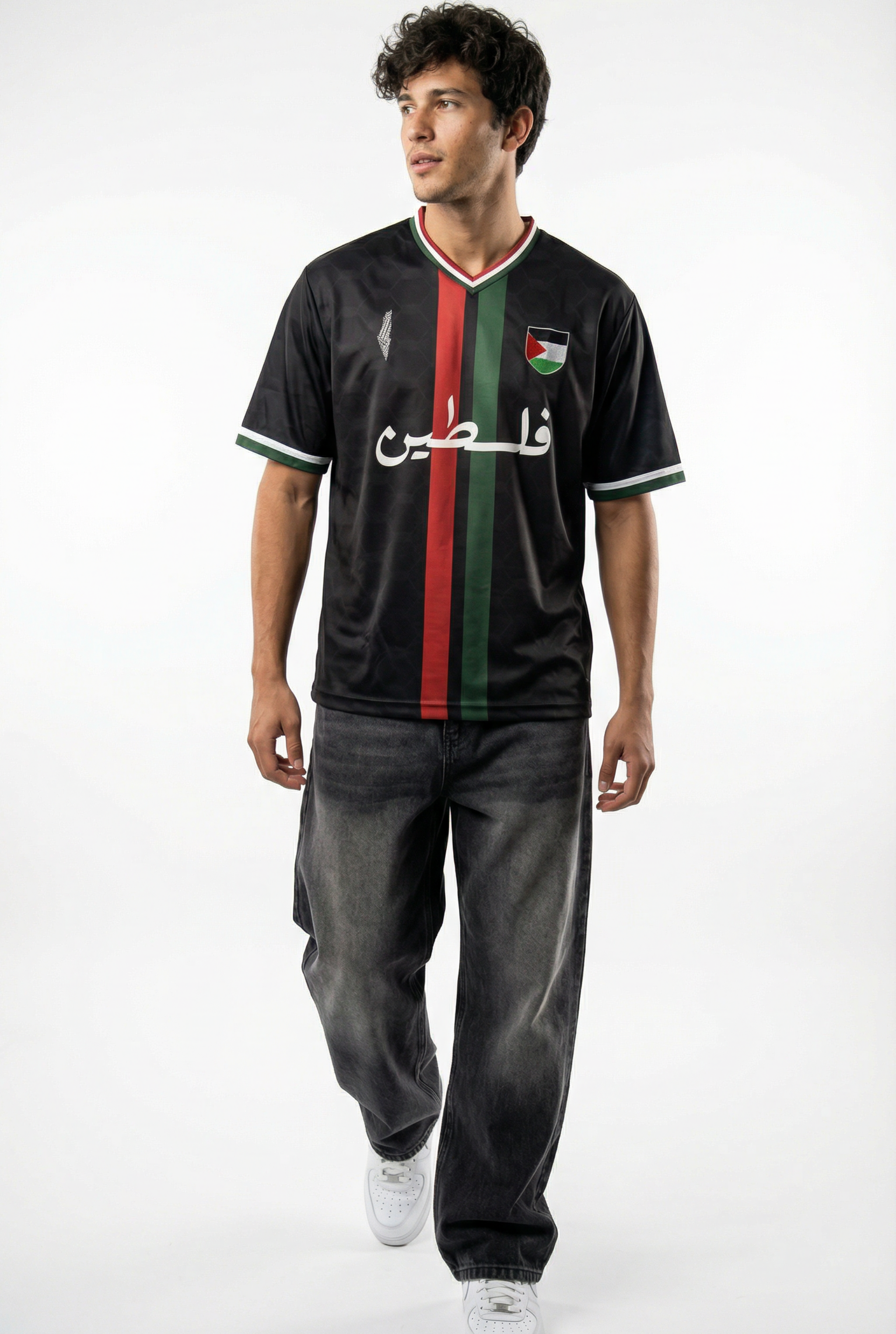 Palestine Inspired Oversize Jersey