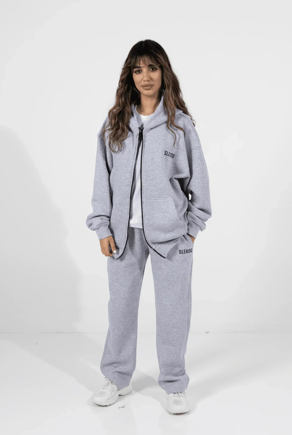 Unisex Signature Oversize Zipper Hoodie