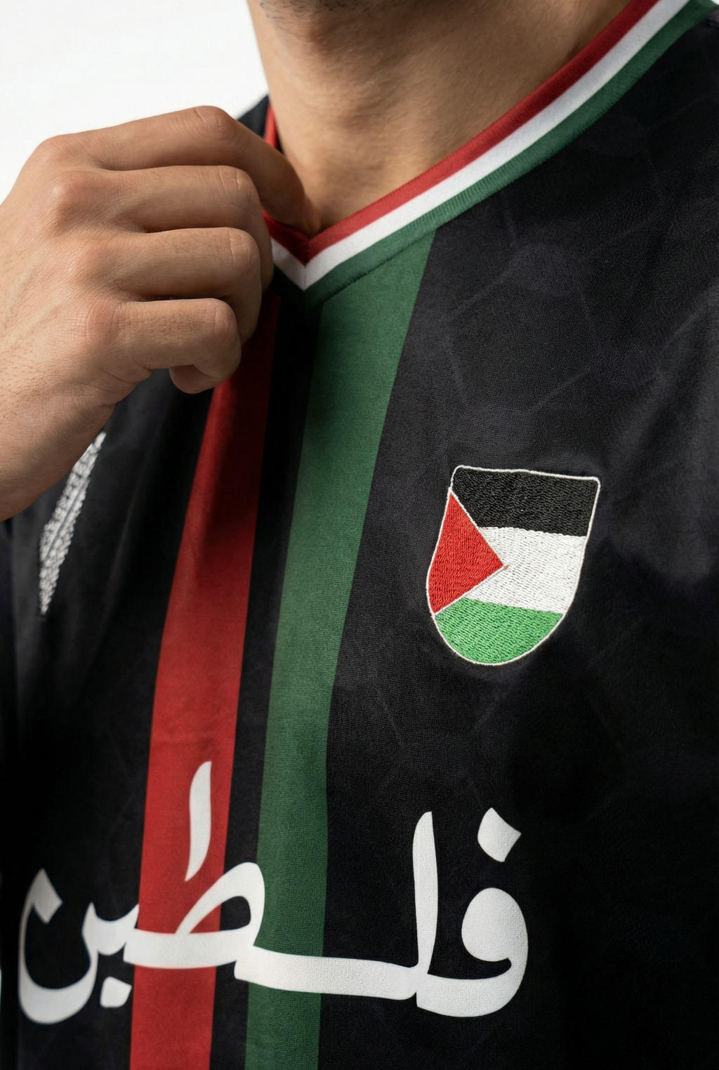Palestine Inspired Oversize Jersey