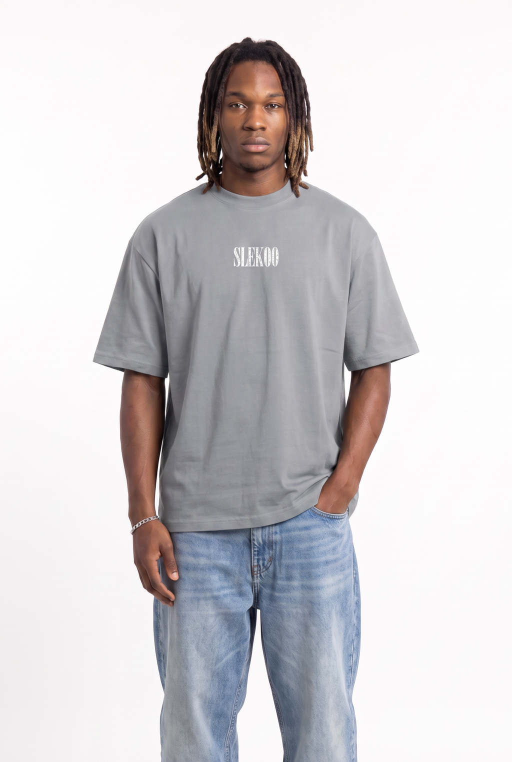 Eagle Silver Unisex Oversize T-Shirt