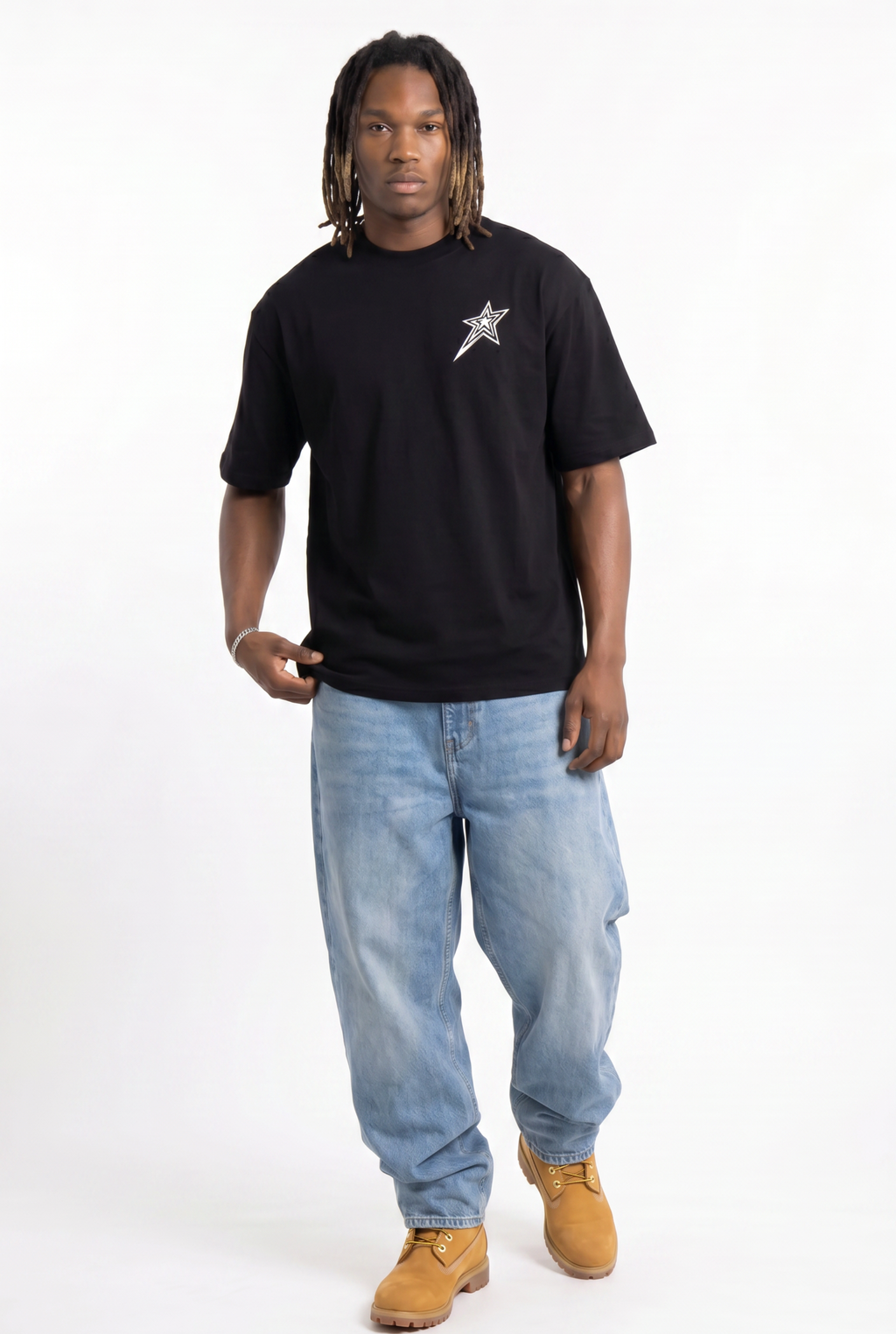 All-Stars Black Unisex Oversize T-Shirt