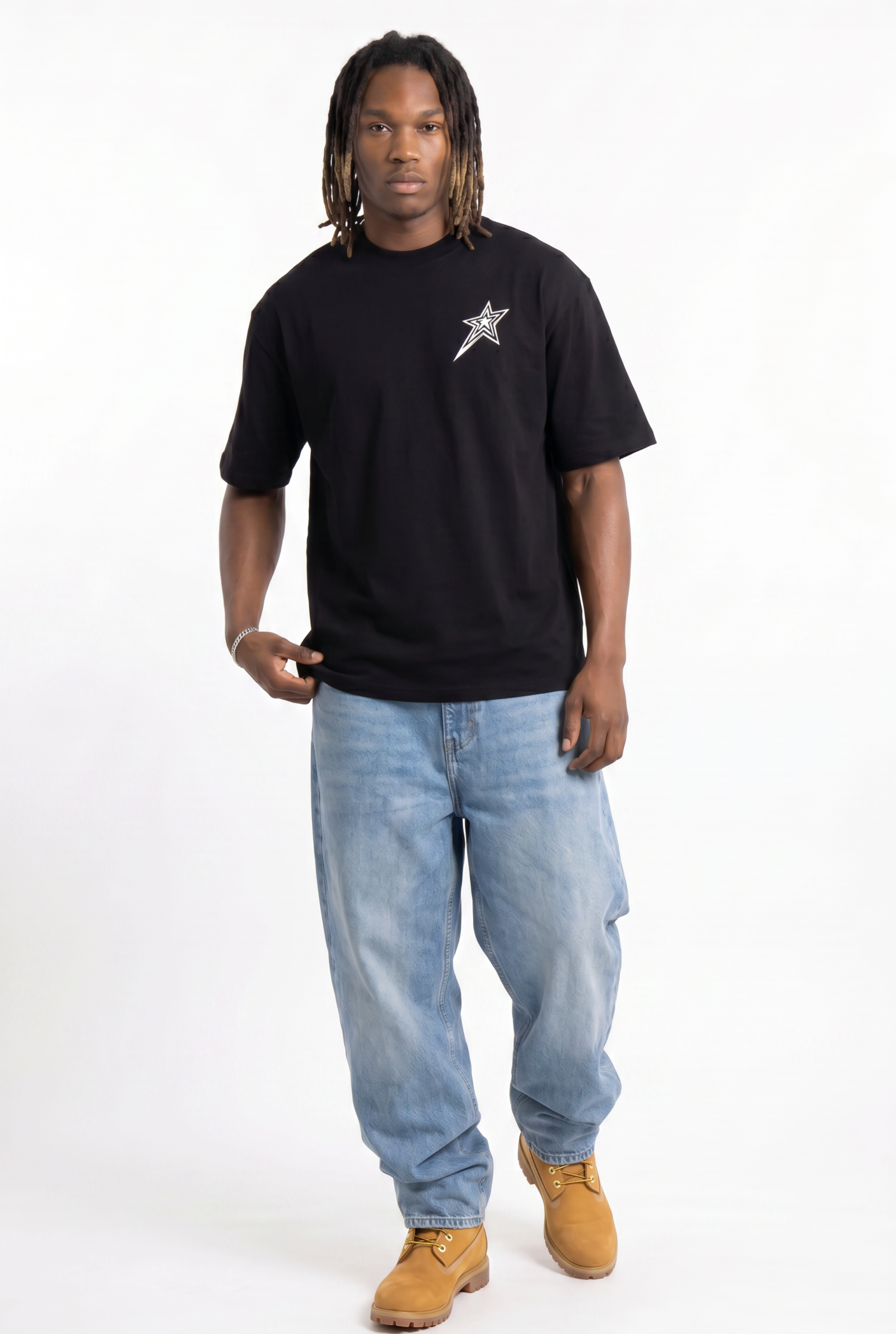 All-Stars Black Unisex Oversize T-Shirt