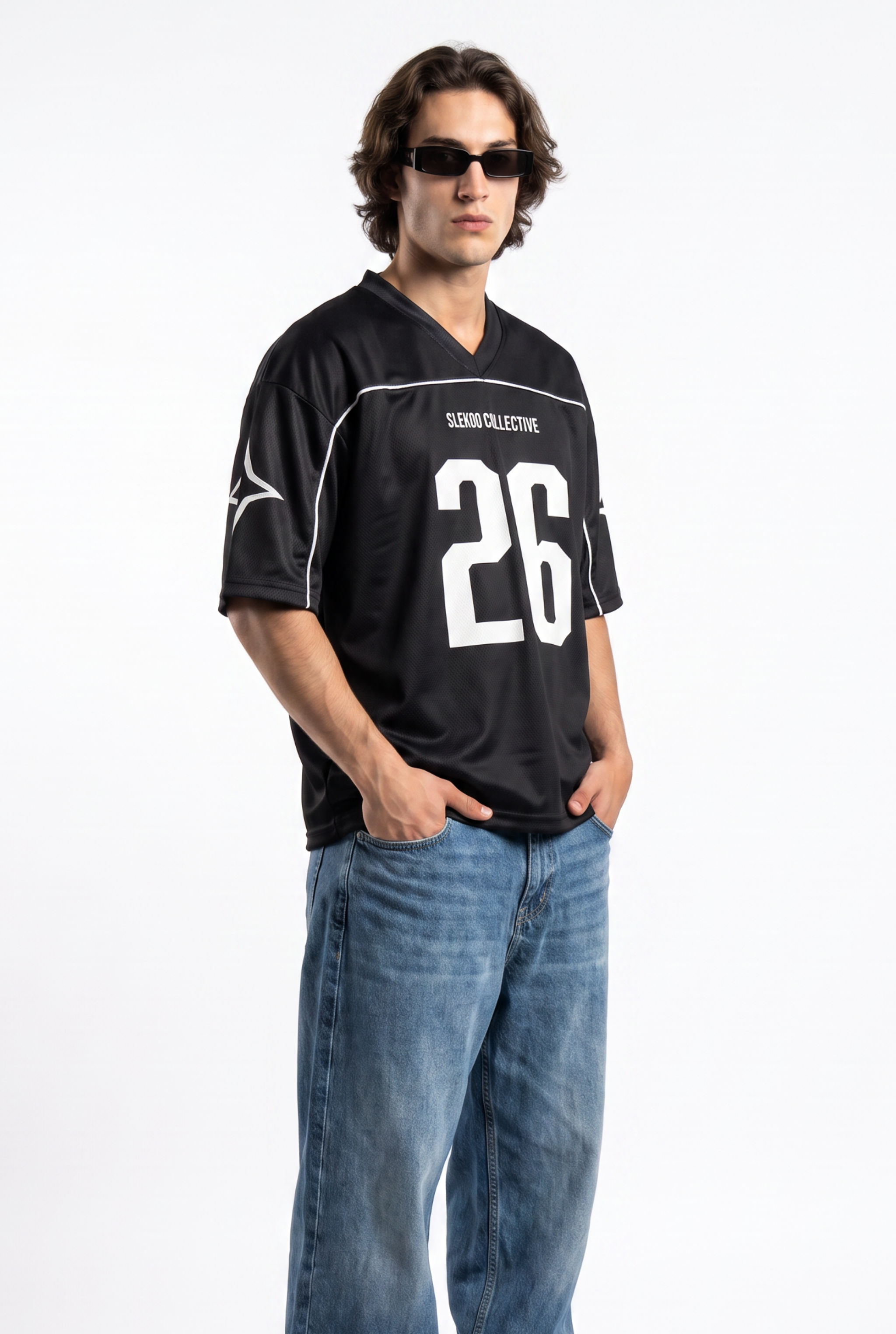 Collective 26 Black Oversize Jersey