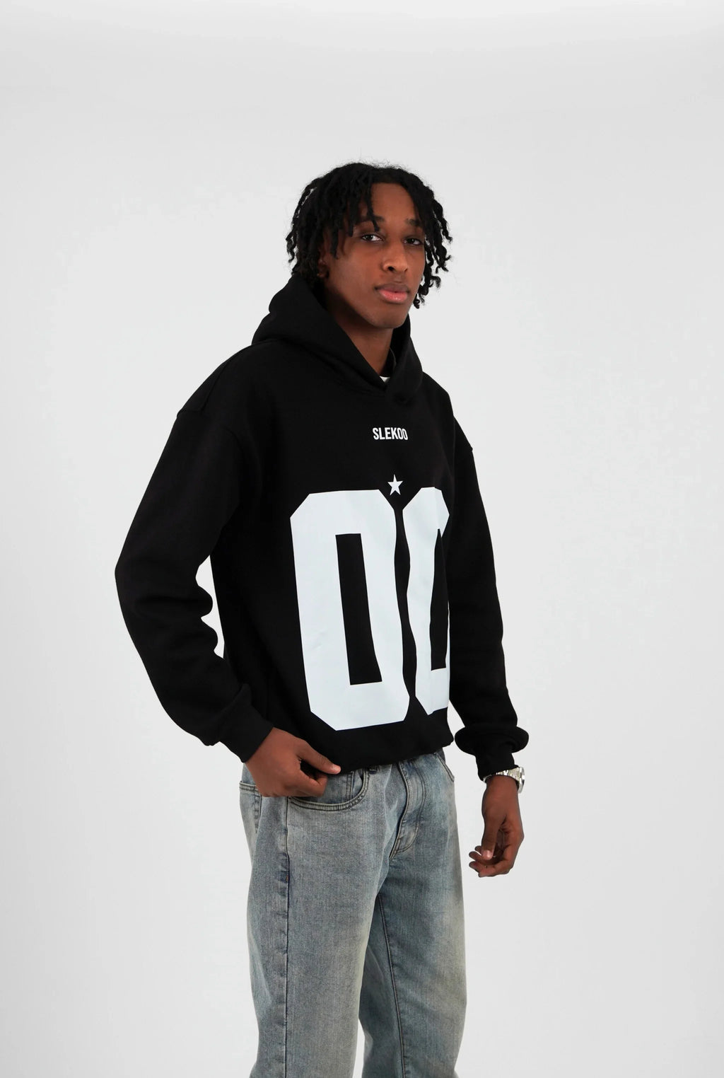 Unisex All-Stars Oversize Hoodie Black Edition