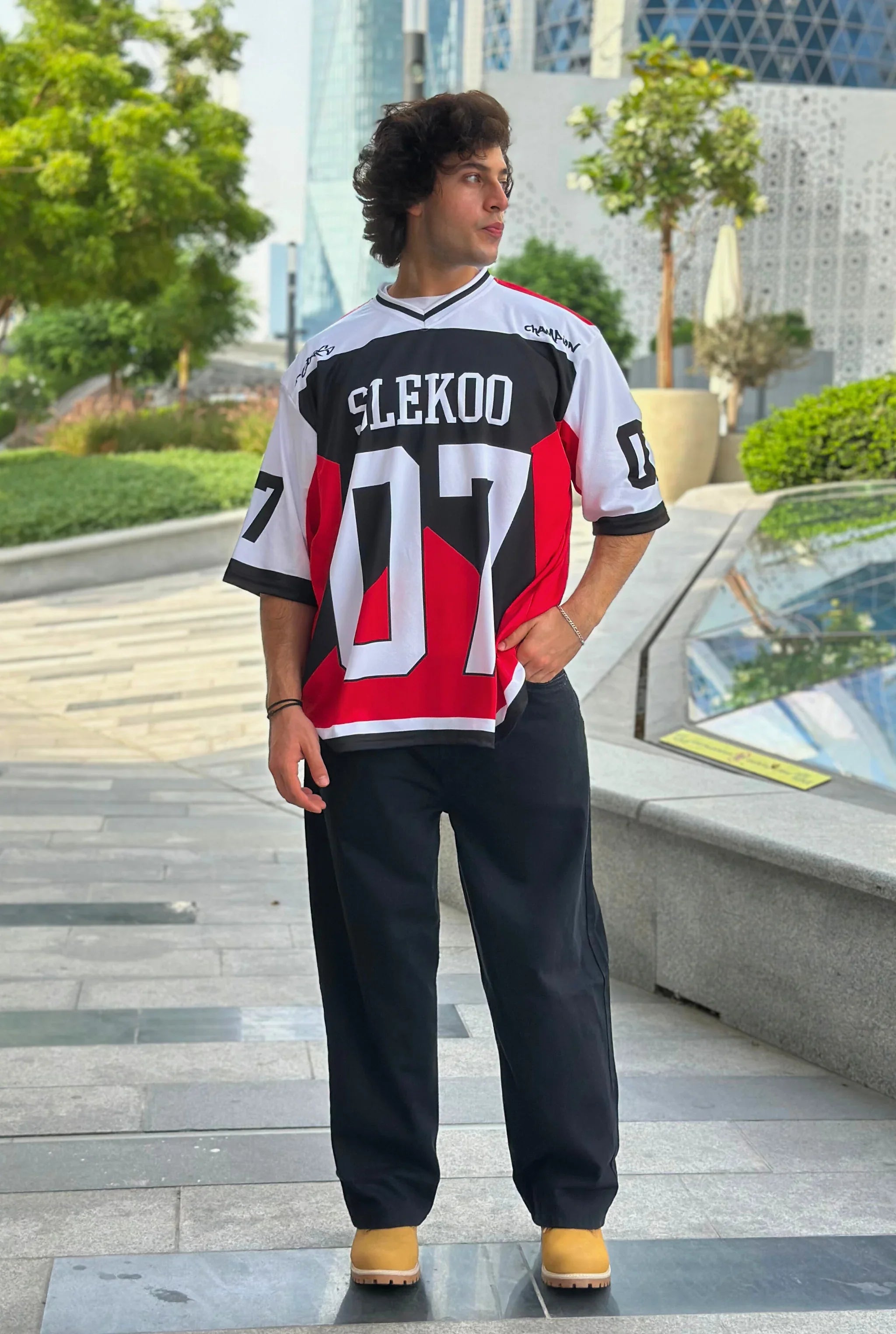 Unisex All-Stars Oversize Jersey Red Edition