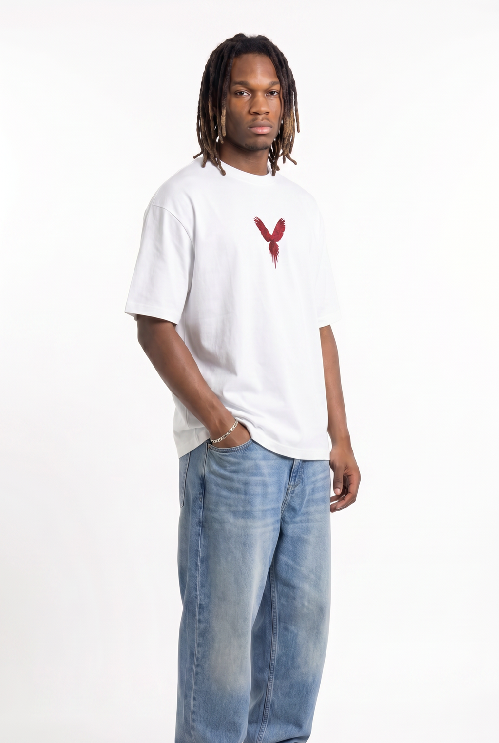 Loyalty White Unisex Oversize T-Shirt