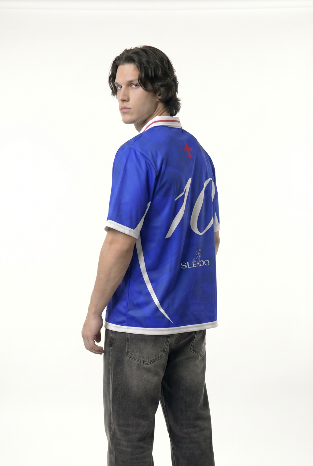 France Inspired Oversize Jersey