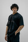 Unisex Black Oversize Mesh Jersey SS25 Edtion