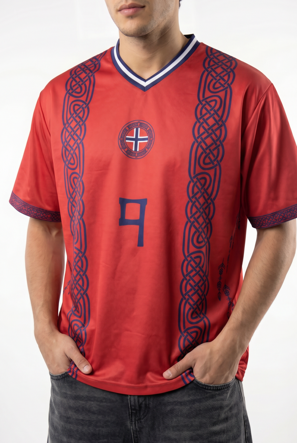 Norway Inspired Oversize Jersey