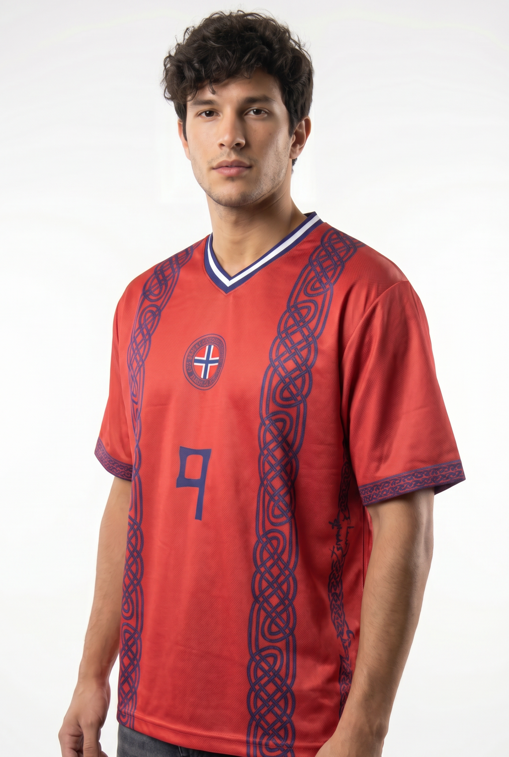 Norway Inspired Oversize Jersey