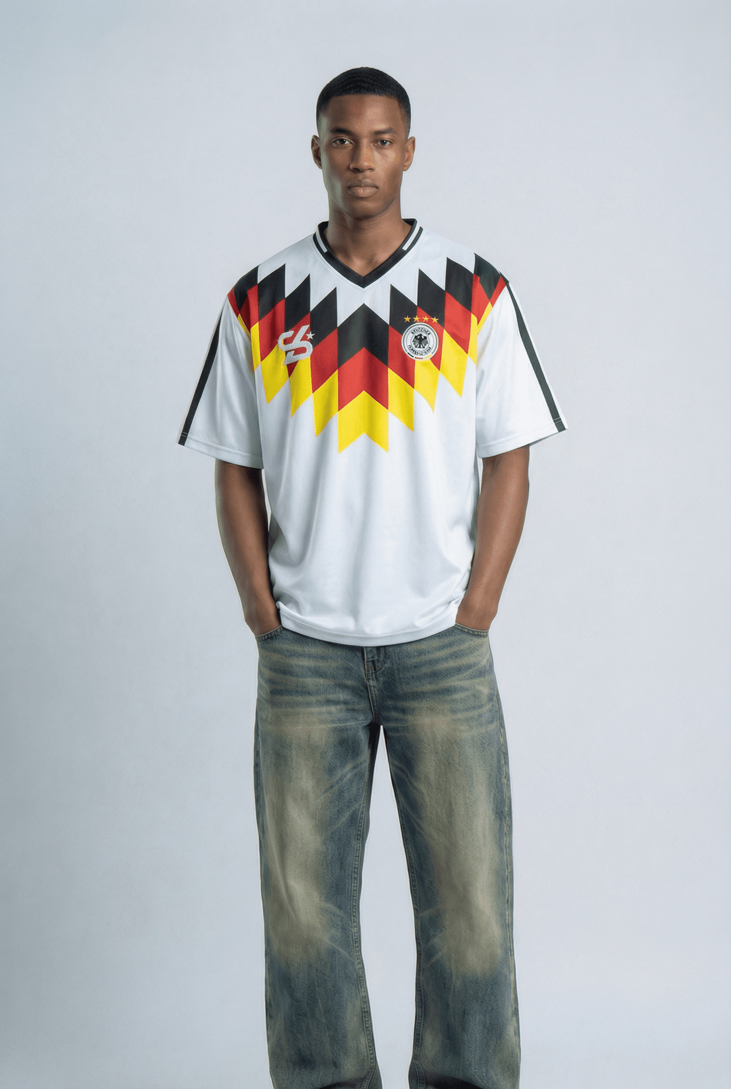 Germany Inspired Oversize Jersey