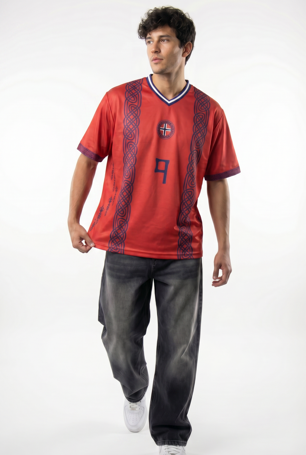 Norway Inspired Oversize Jersey