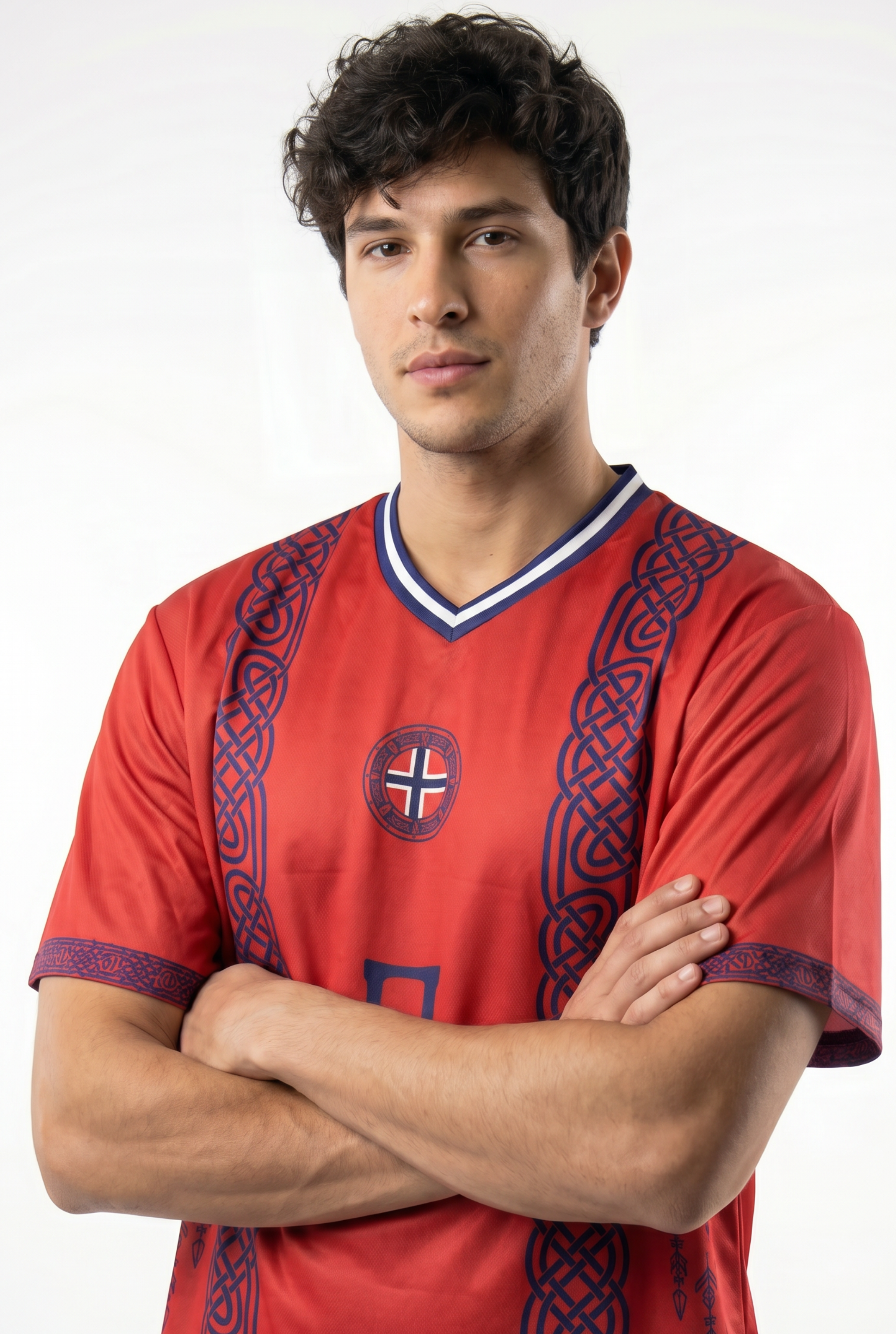 Norway Inspired Oversize Jersey