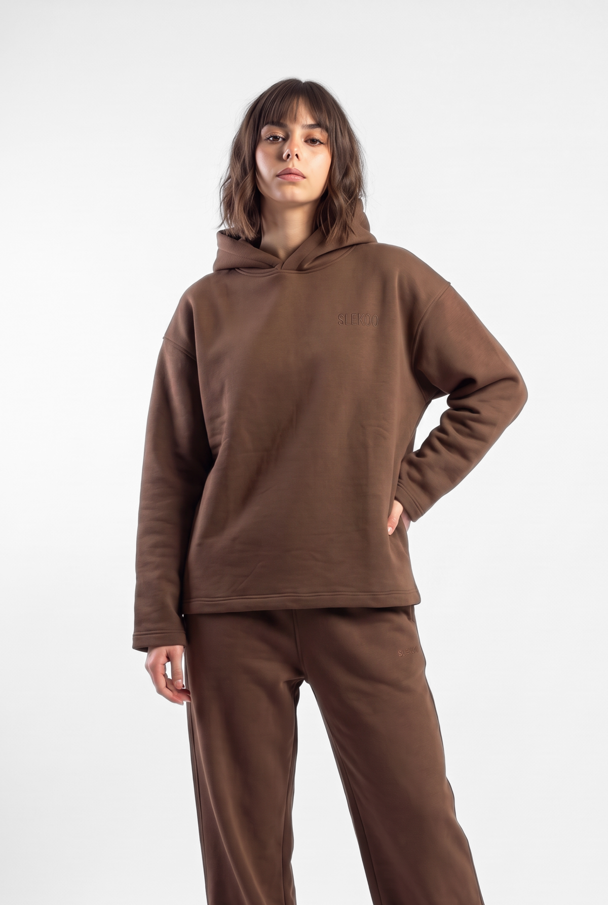 Basic Straight Cut Oversize Hoodie