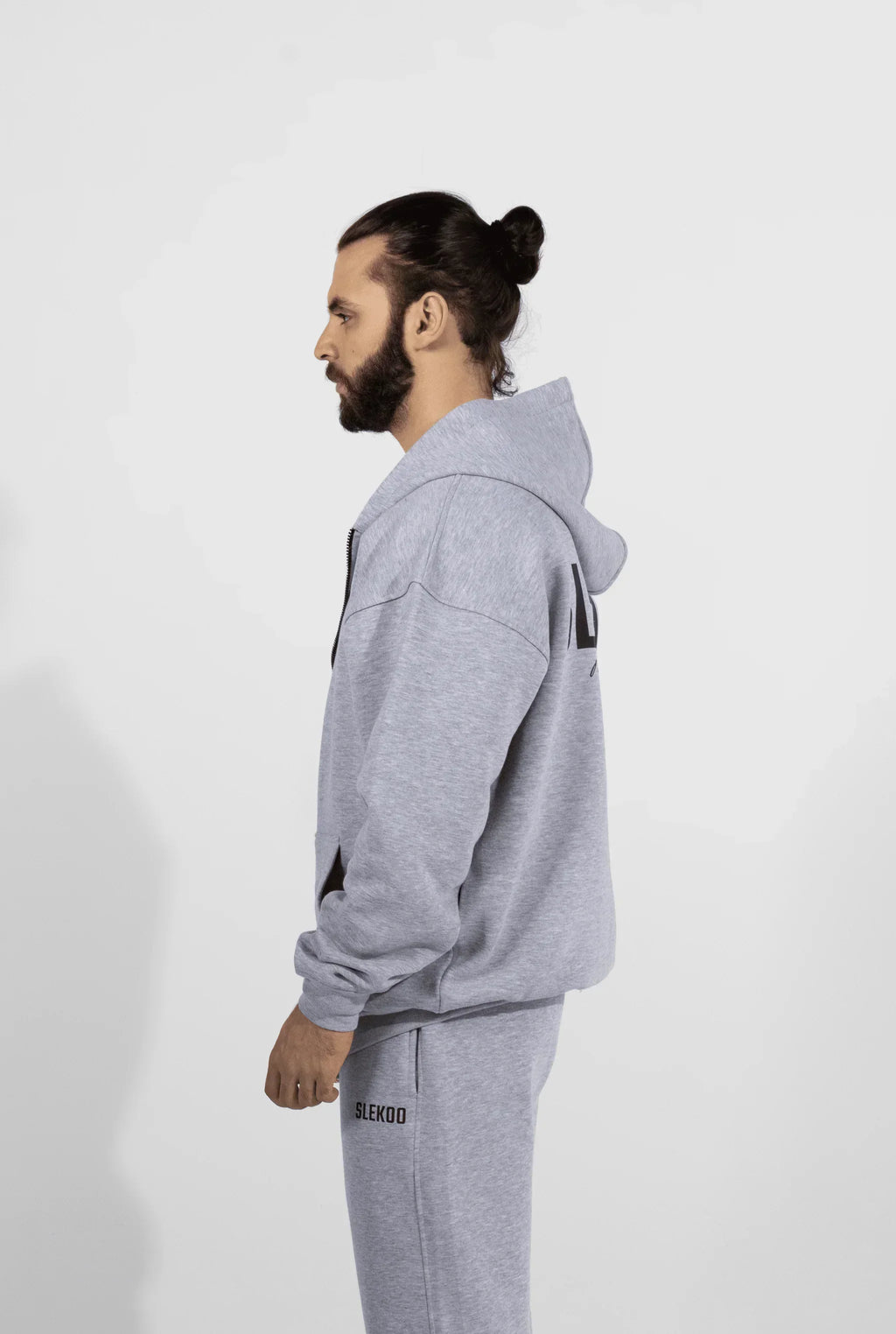 Unisex Signature Oversize Zipper Hoodie