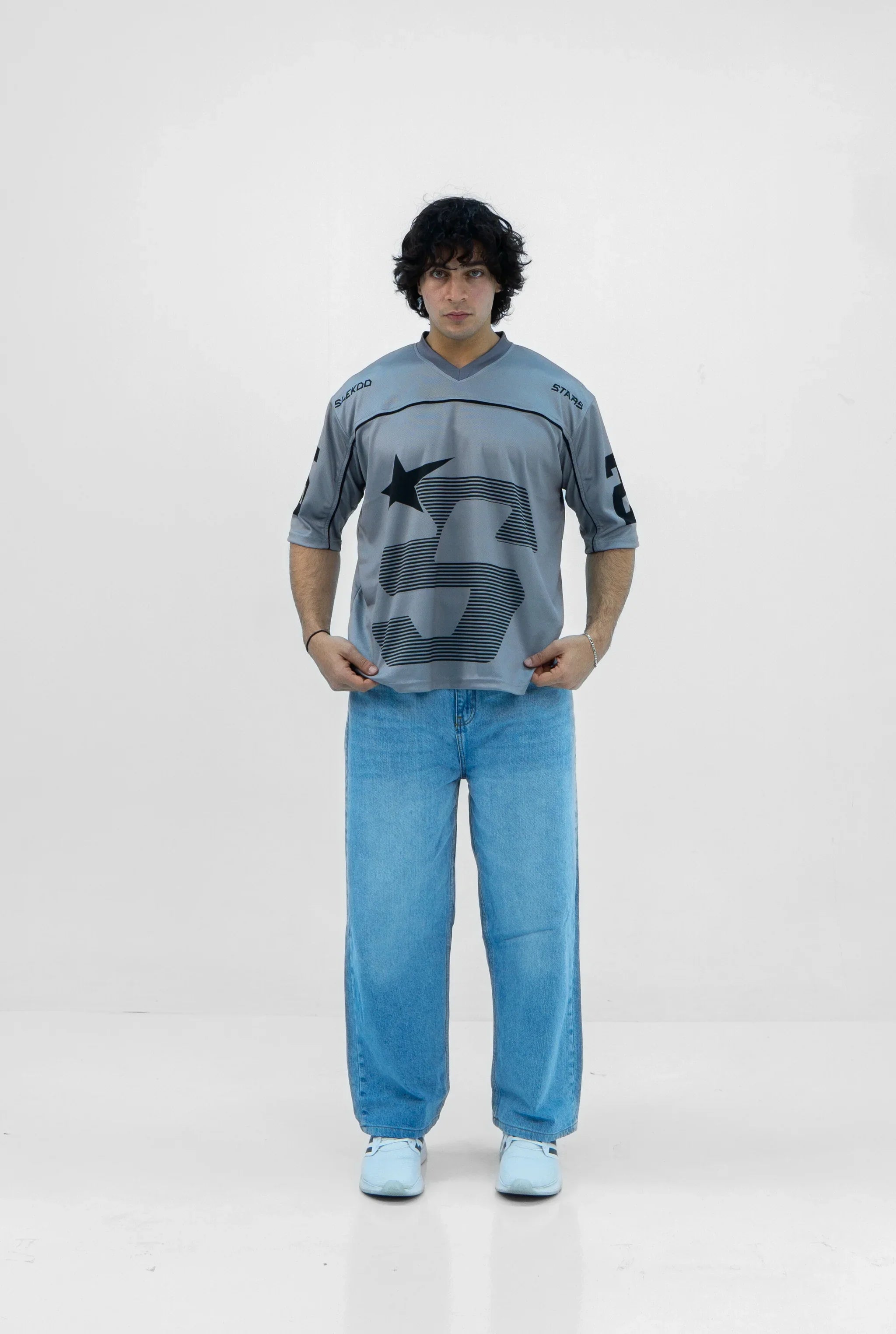 Unisex All-Star Oversize Jersey Grey Edition