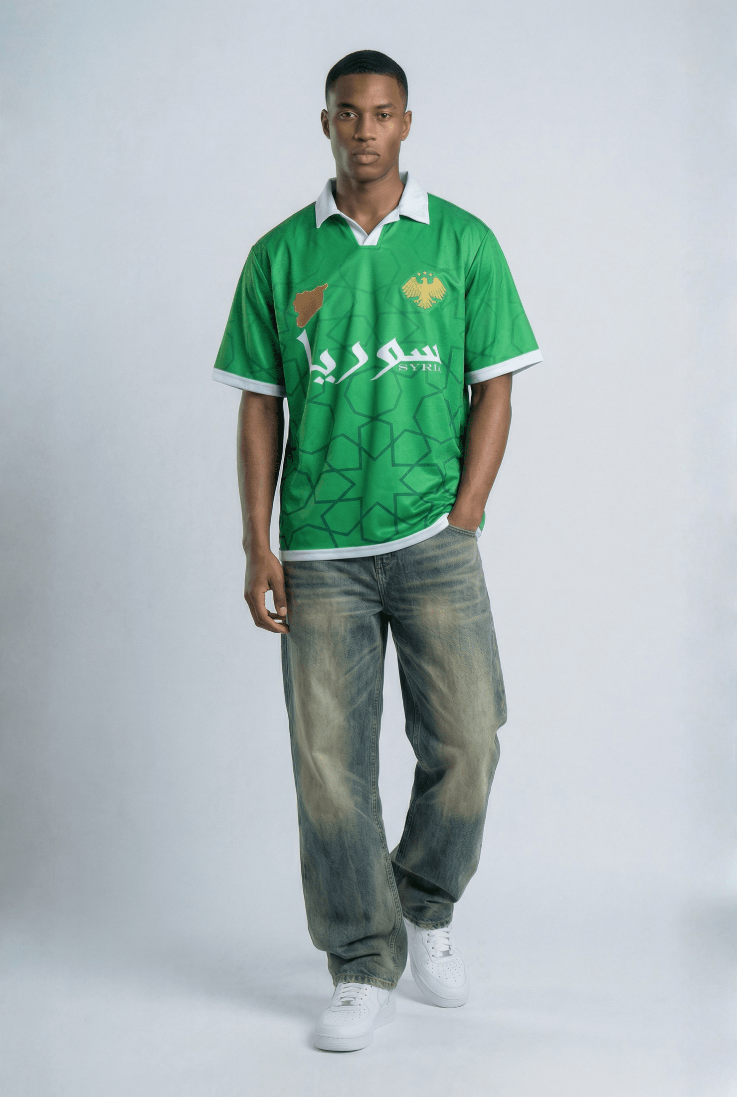 Syria Inspired Oversize Jersey