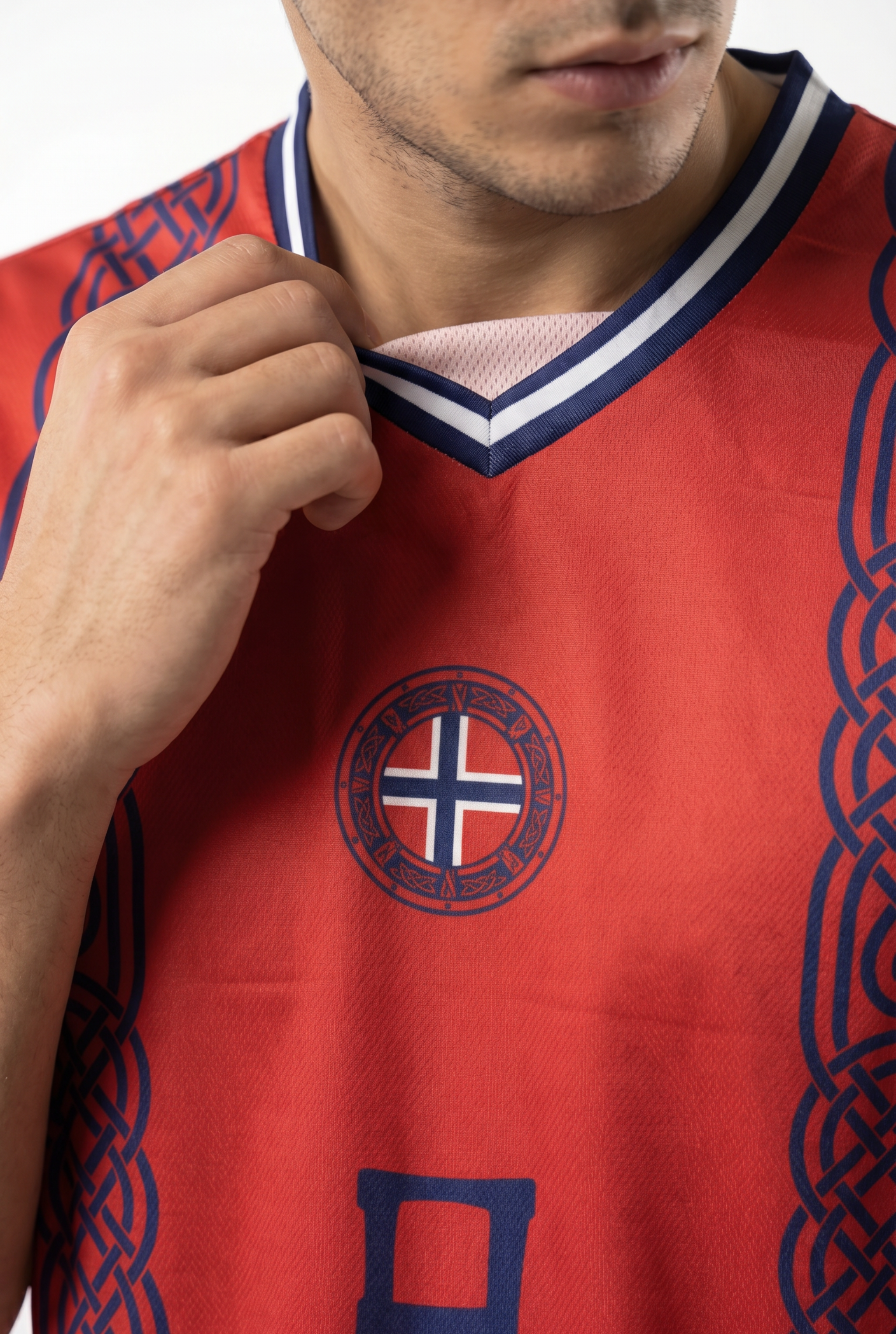 Norway Inspired Oversize Jersey
