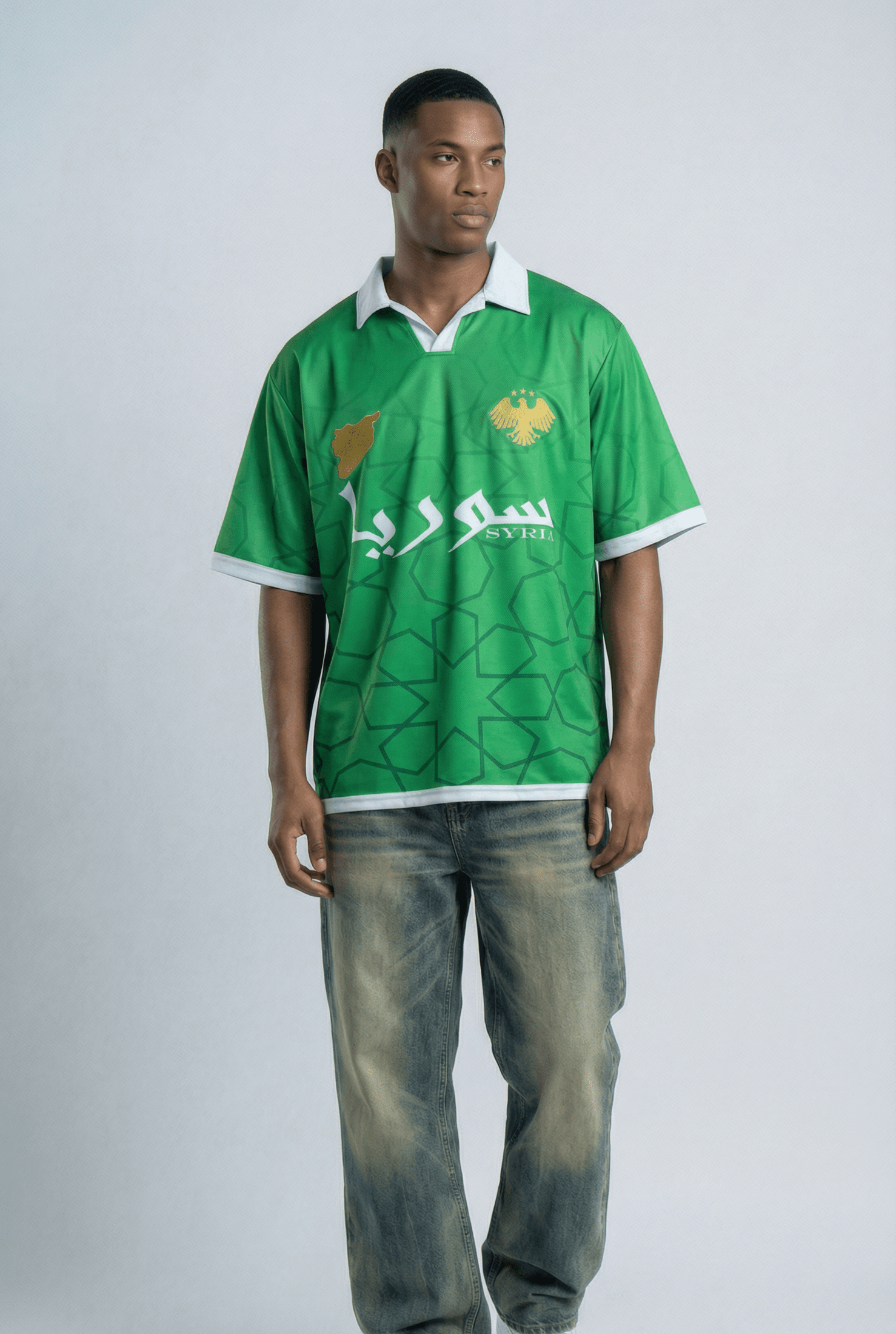 Syria Inspired Oversize Jersey