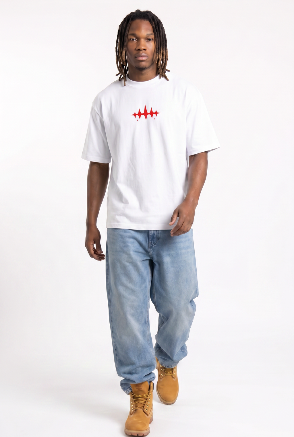 Unbreakable White Unisex Oversize T-Shirt
