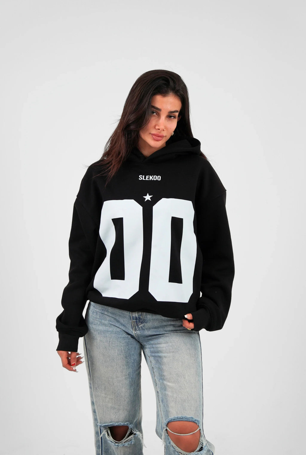 Unisex All-Stars Oversize Hoodie Black Edition