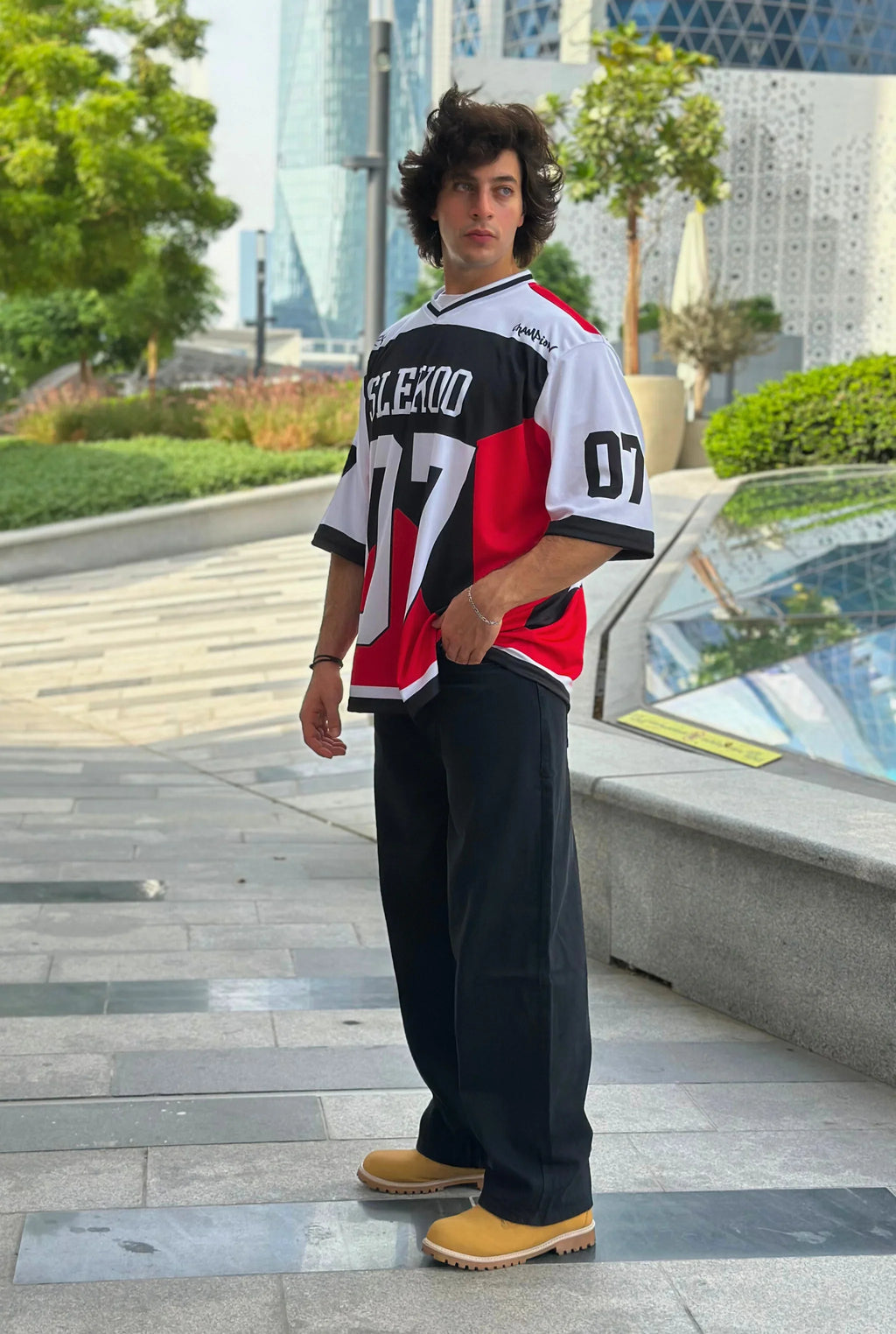 Unisex All-Stars Oversize Jersey Red Edition