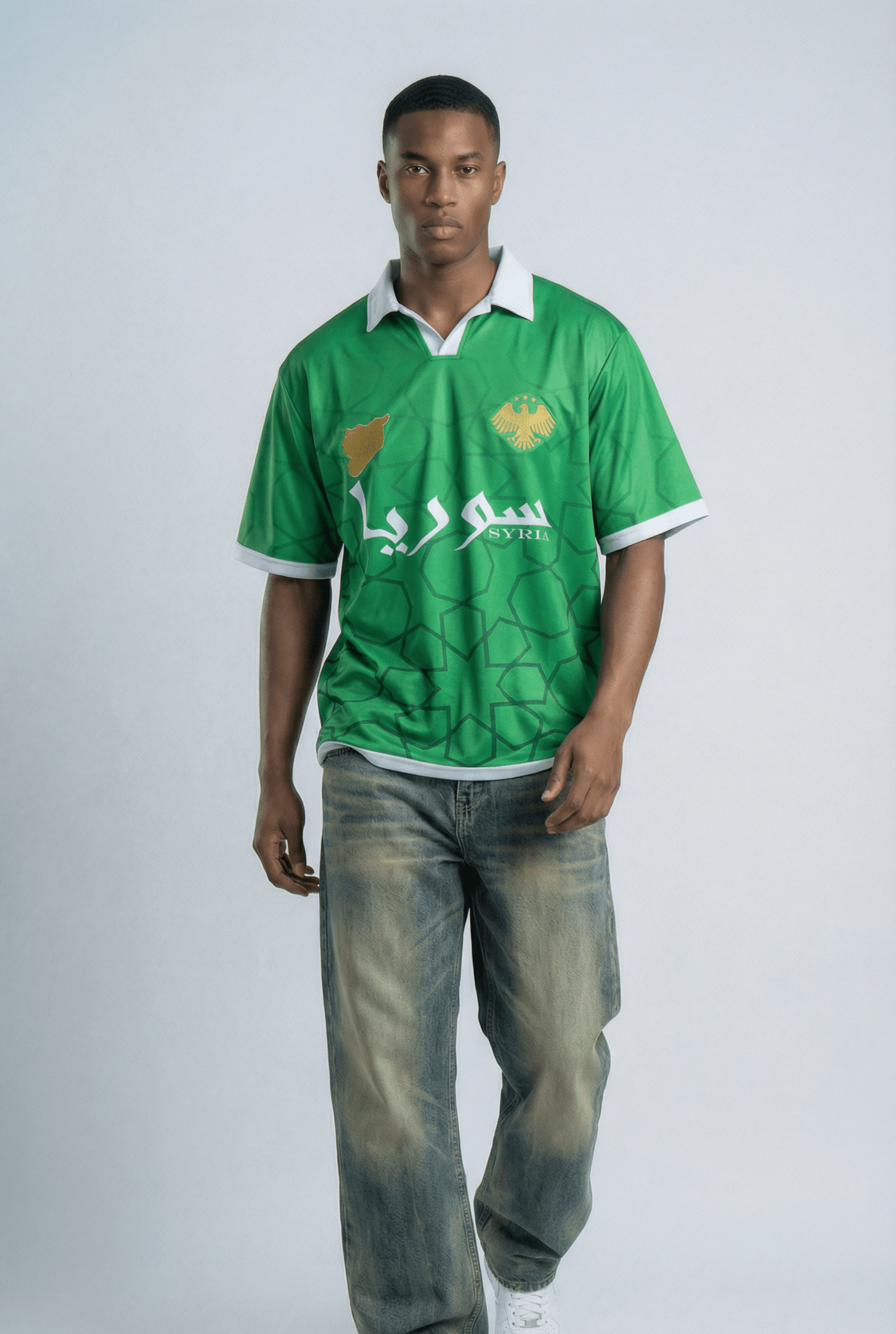 Syria Inspired Oversize Jersey