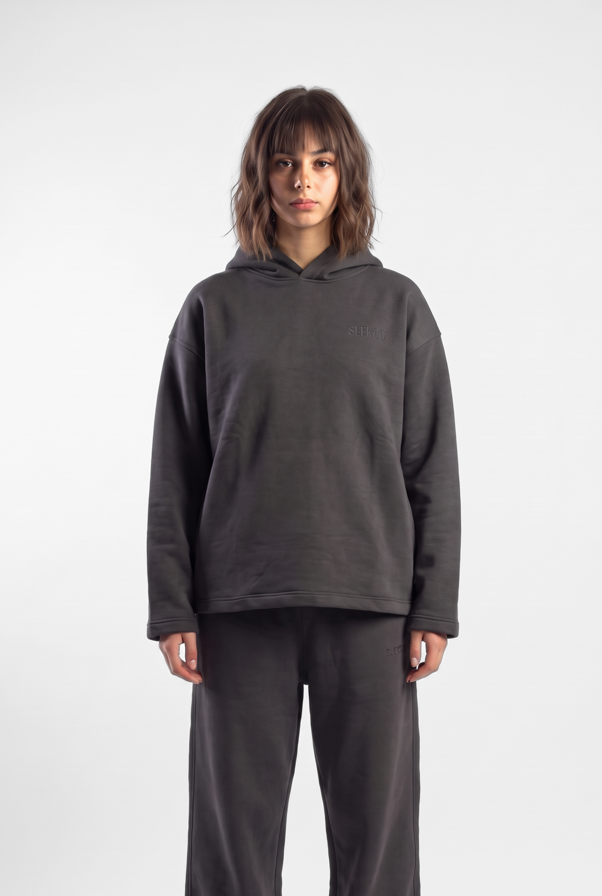 Basic Straight Cut Oversize Hoodie
