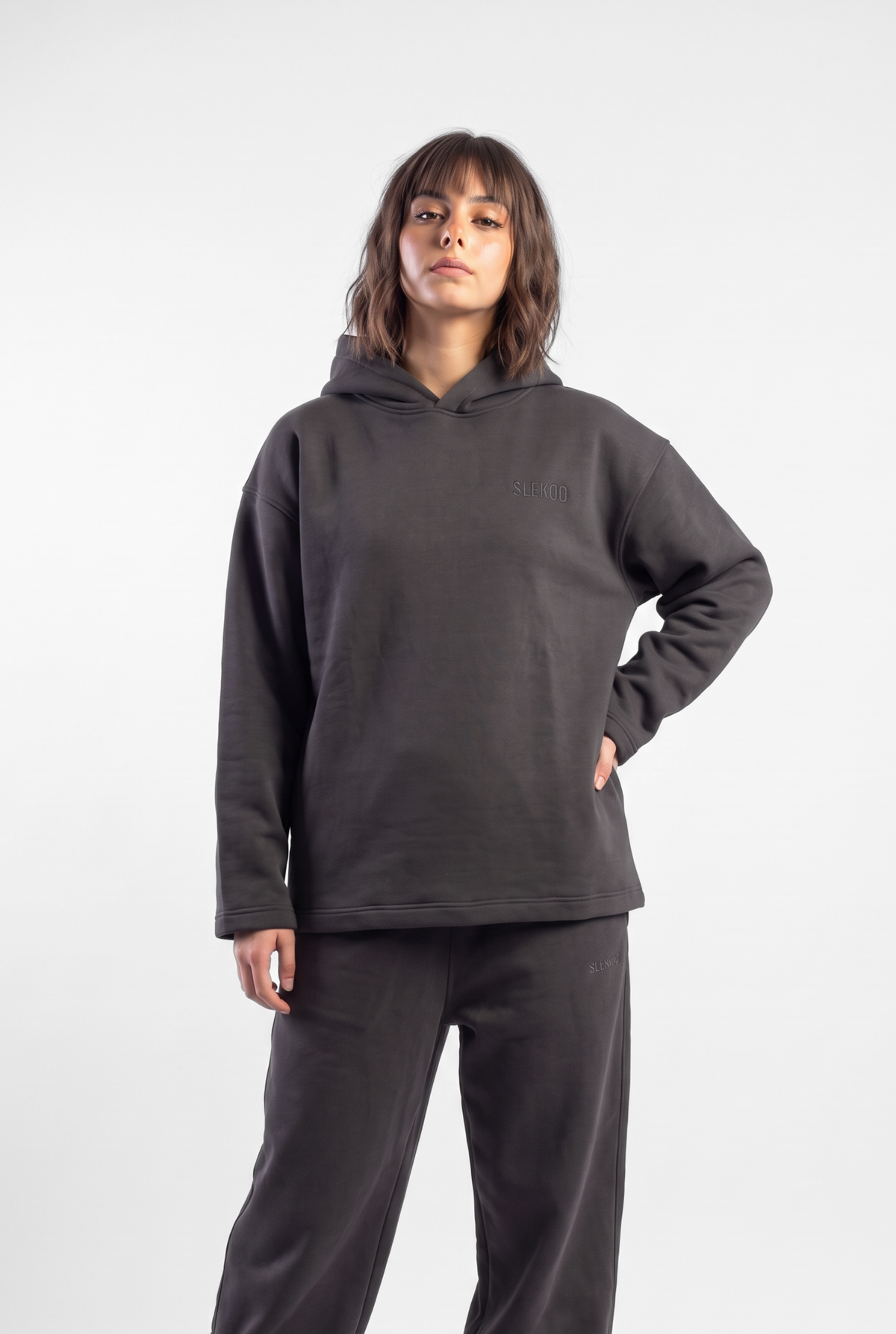 Basic Straight Cut Oversize Hoodie