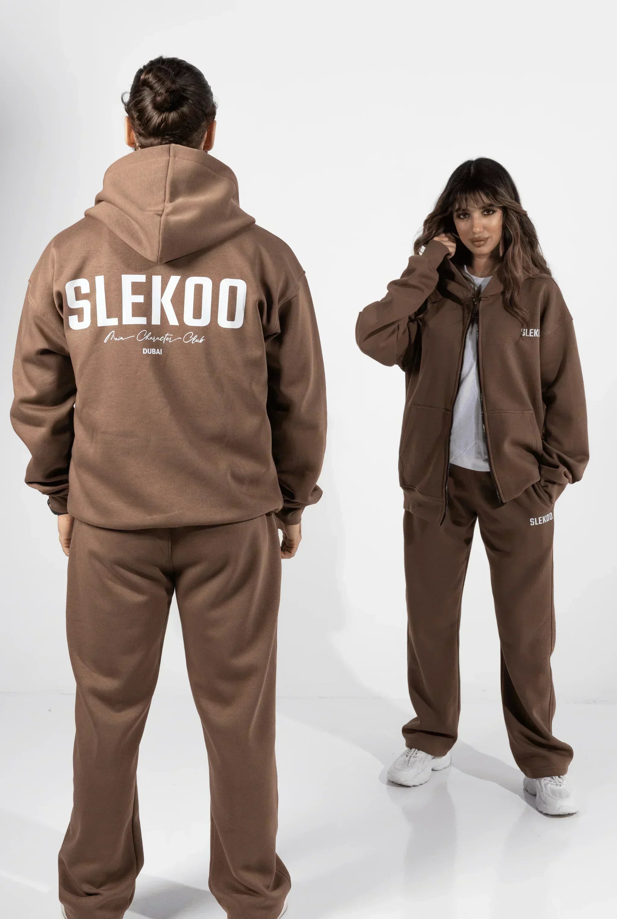 Unisex Signature Oversize Zipper Hoodie