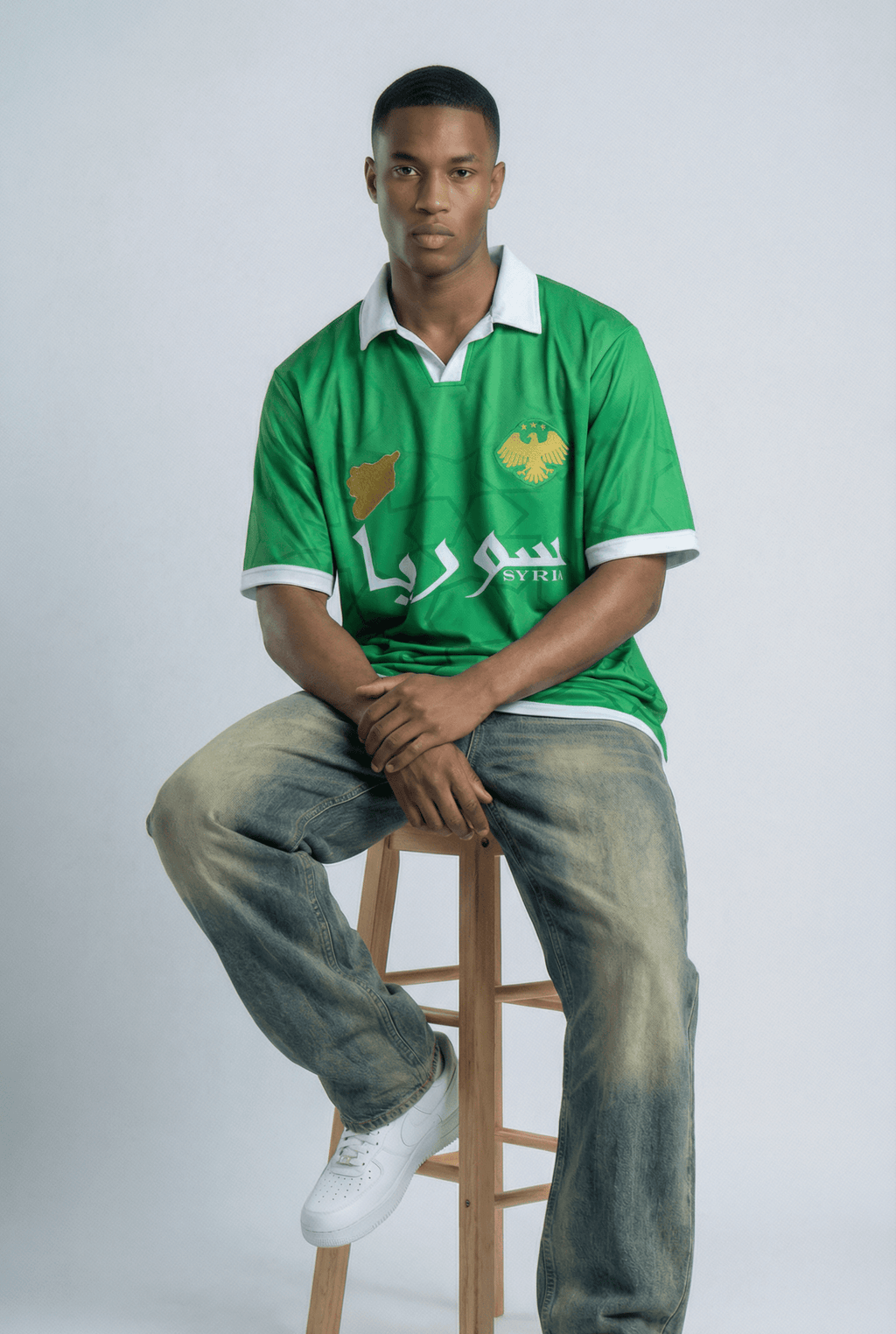 Syria Inspired Oversize Jersey