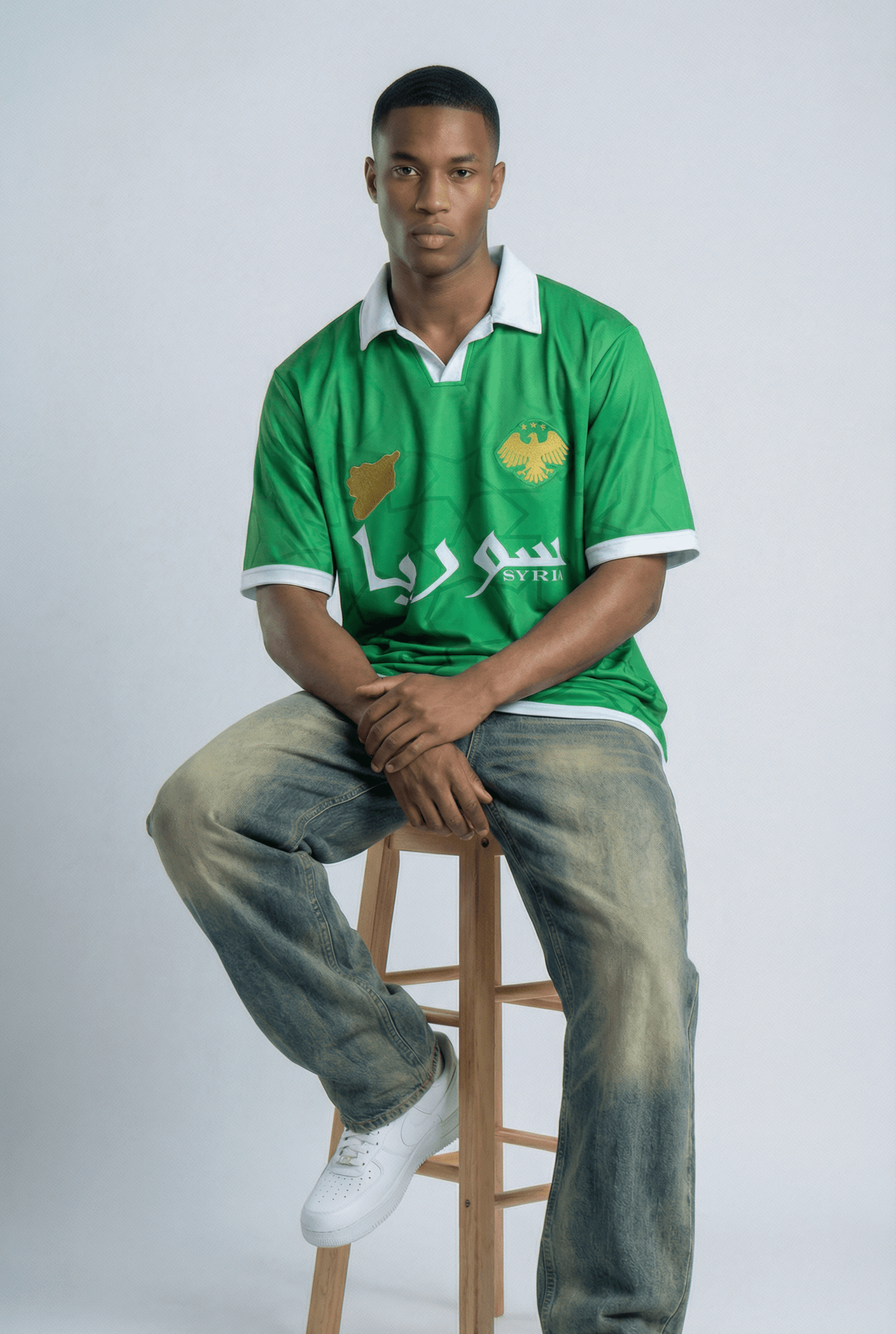 Syria Inspired Oversize Jersey