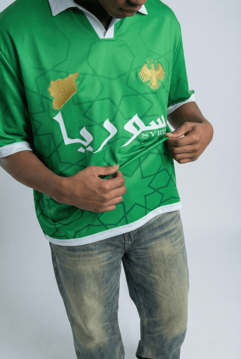 Syria Inspired Oversize Jersey
