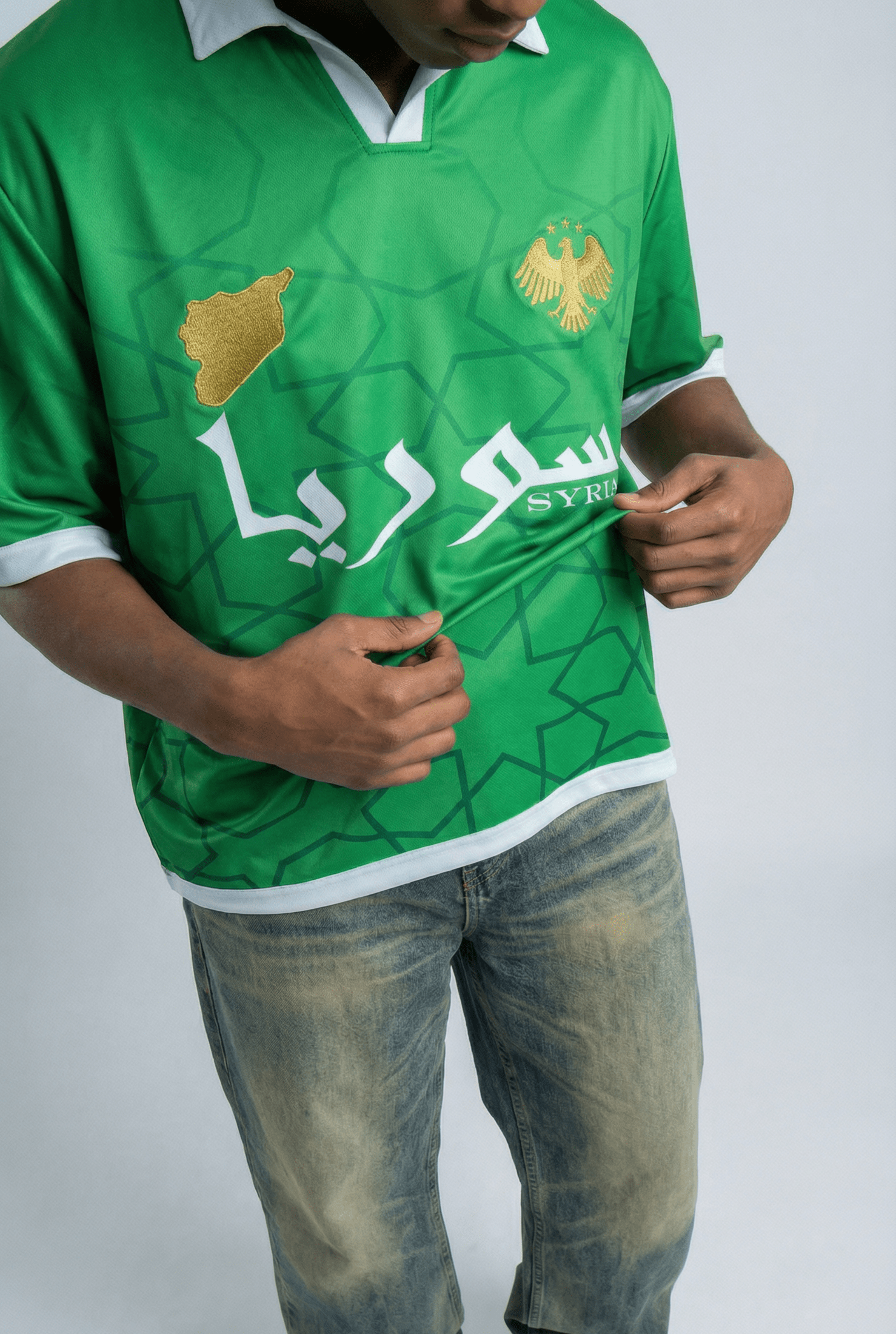 Syria Inspired Oversize Jersey