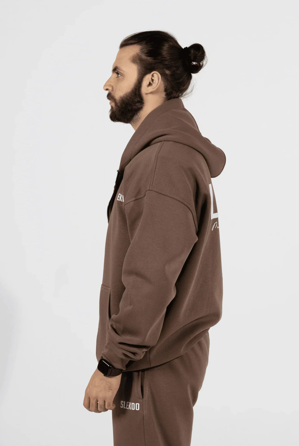 Unisex Signature Oversize Zipper Hoodie