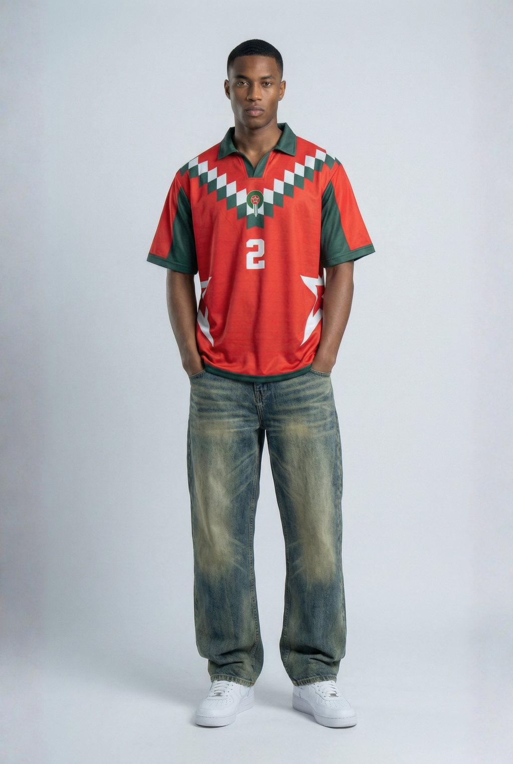 Morocco Inspired Oversize Jersey