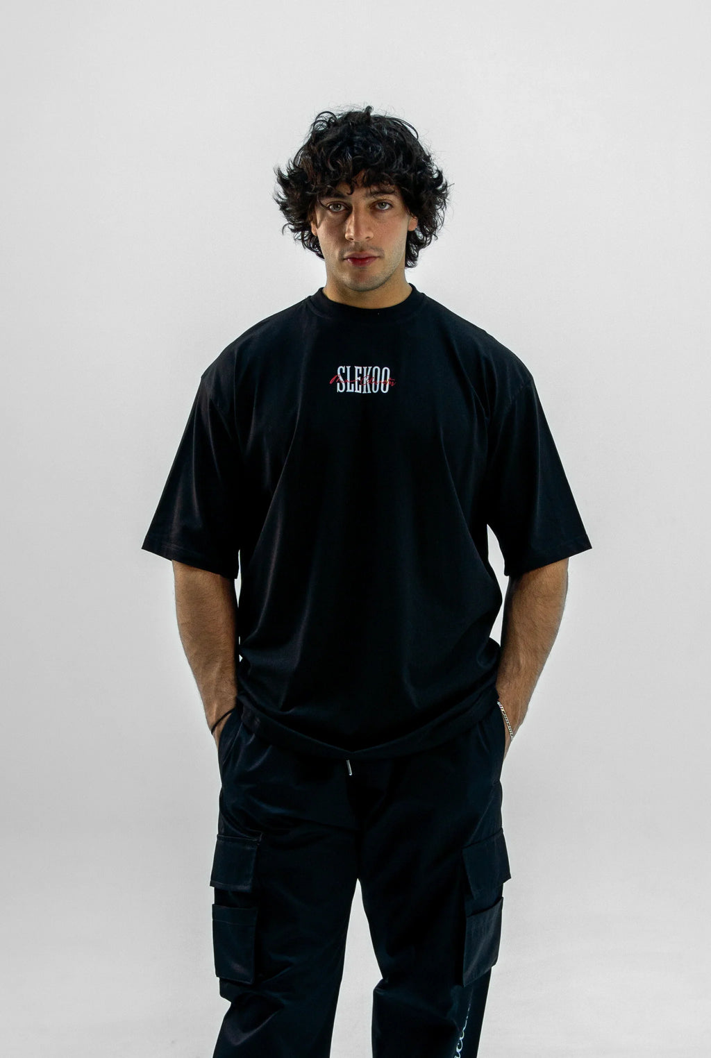 Unisex Main character Black Oversize T-shirt