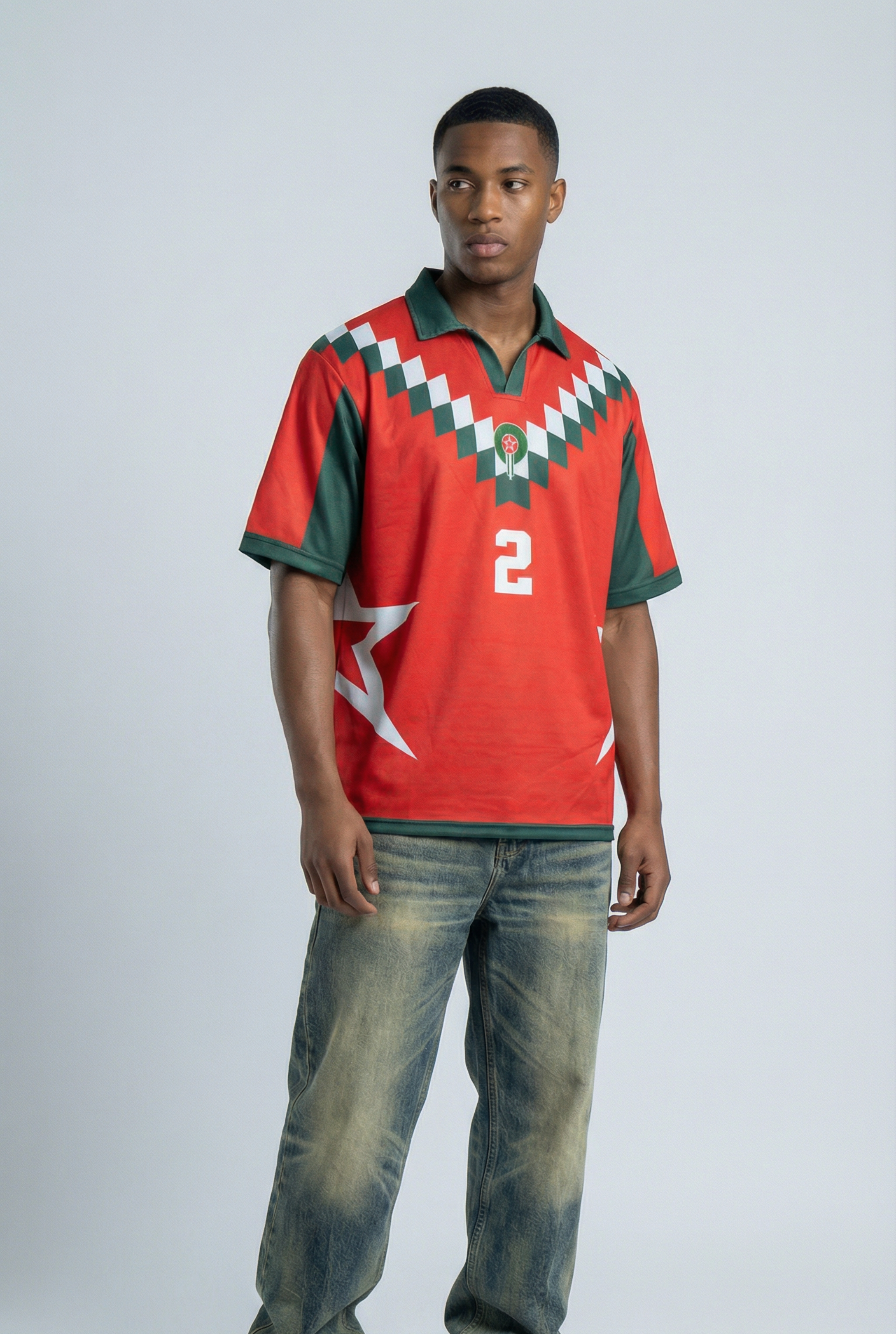 Morocco Inspired Oversize Jersey