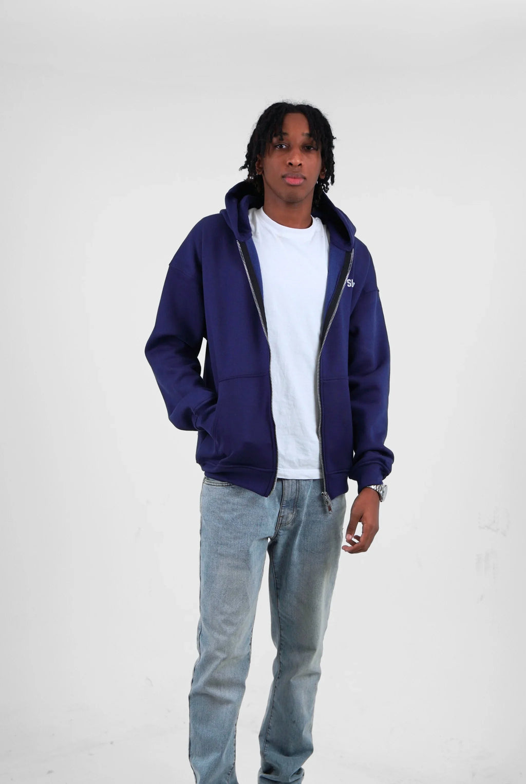 Unisex Signature Oversize Zipper Hoodie