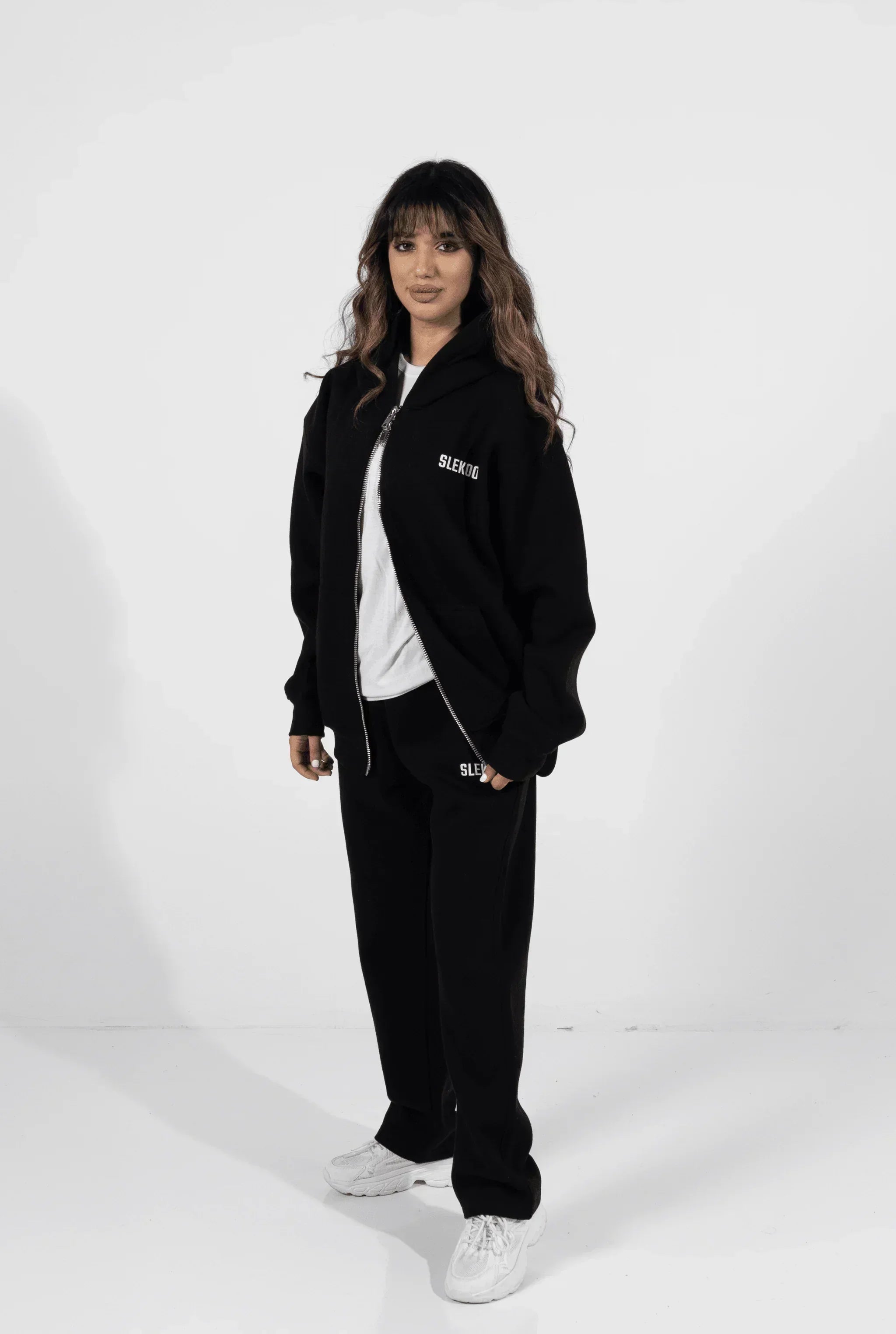 Unisex Signature Oversize Zipper Hoodie