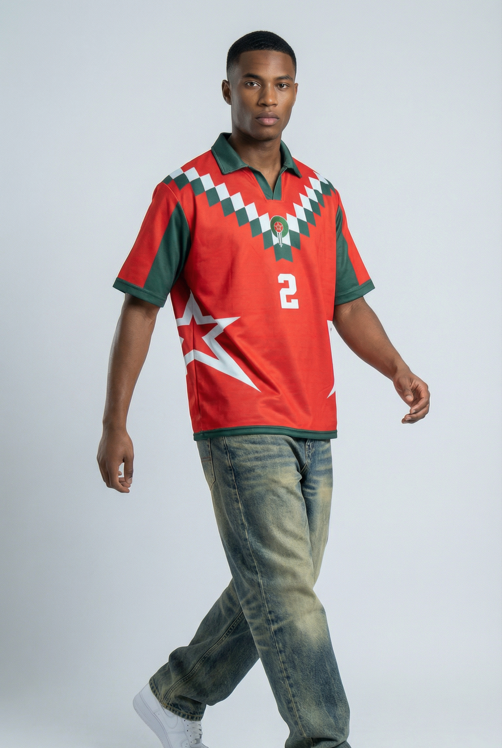 Morocco Inspired Oversize Jersey