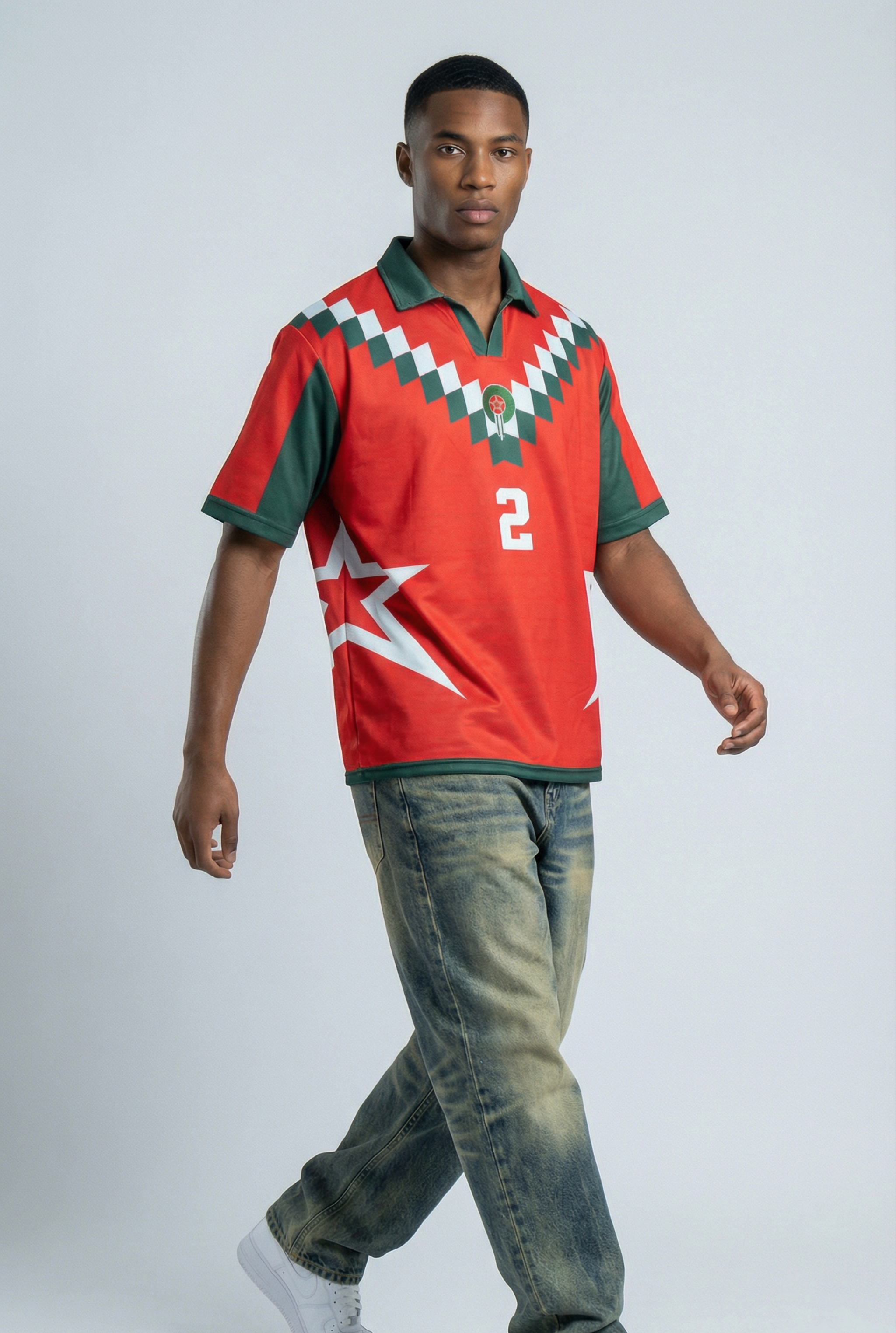 Morocco Inspired Oversize Jersey