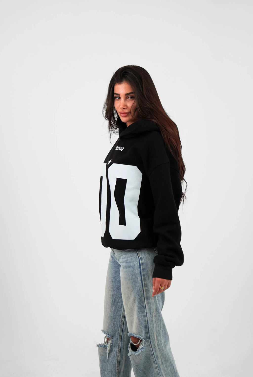 Unisex All-Stars Oversize Hoodie Black Edition